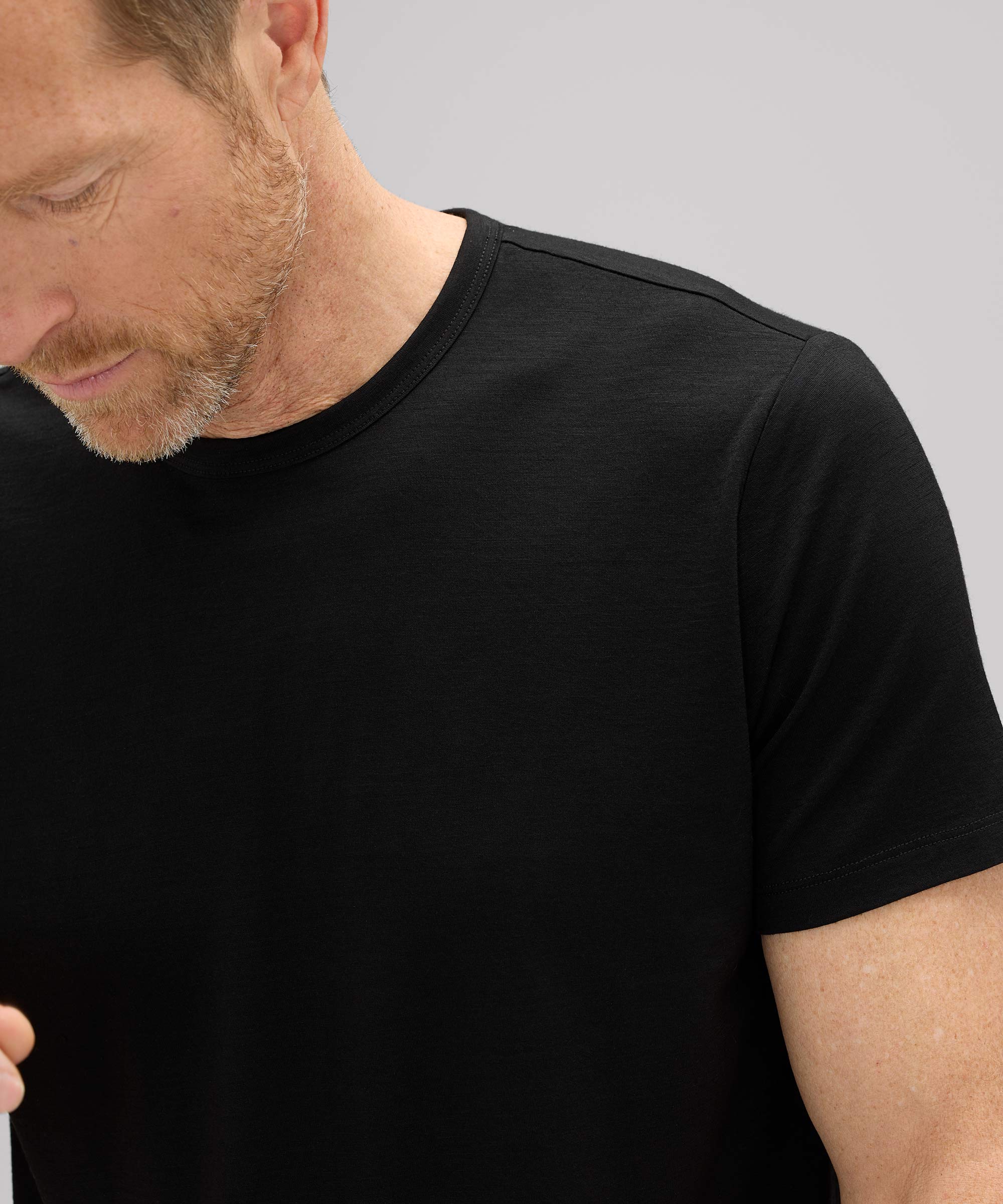Men's Merino Ultralight Crew T-Shirt、mySite、noshort