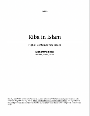 Riba in Islam (E-Book)、mySite、topwebapps