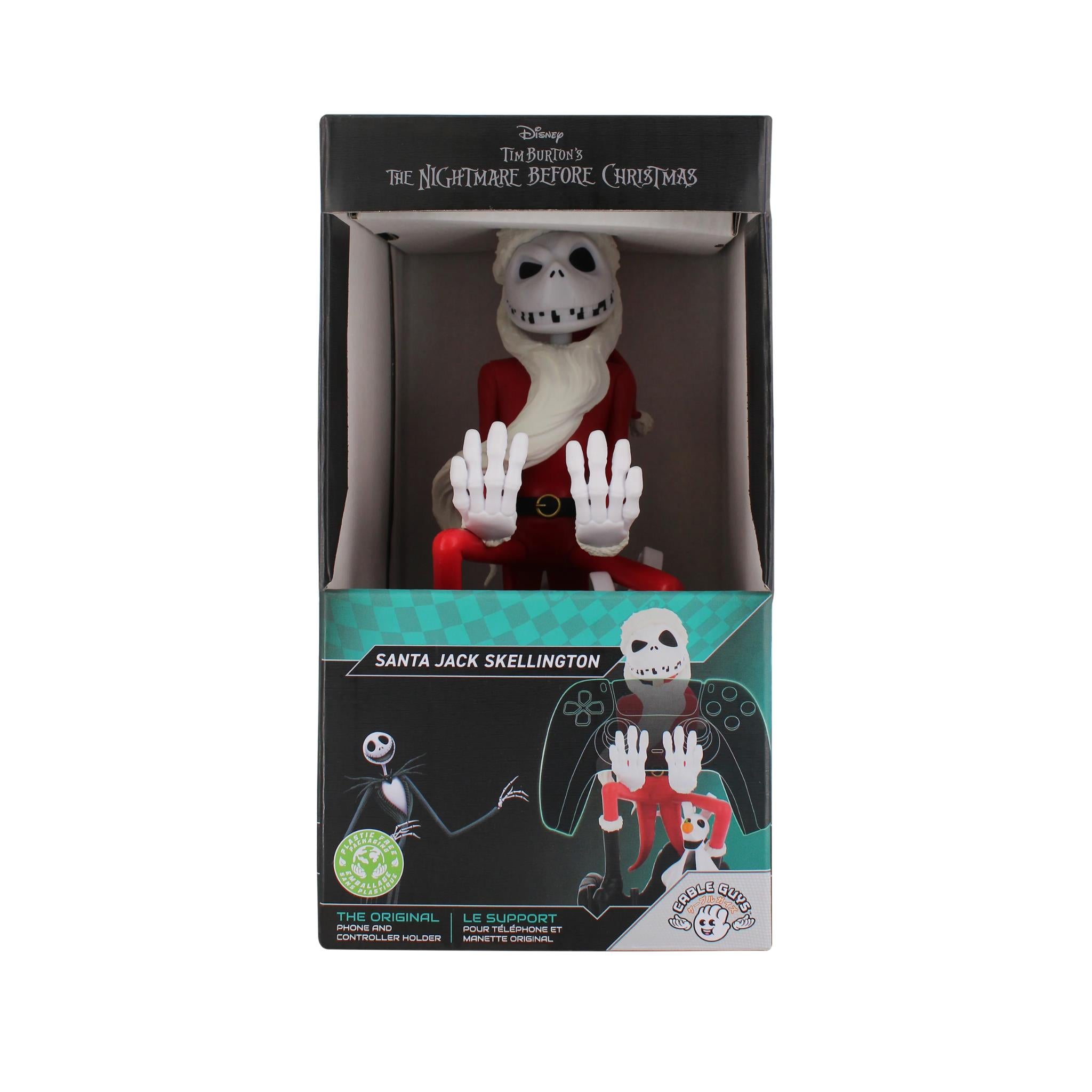 The Nightmare Before Christmas: Jack in Santa Suit Cable Guys Original Controller and Phone Holder、mySite、camillekostekn