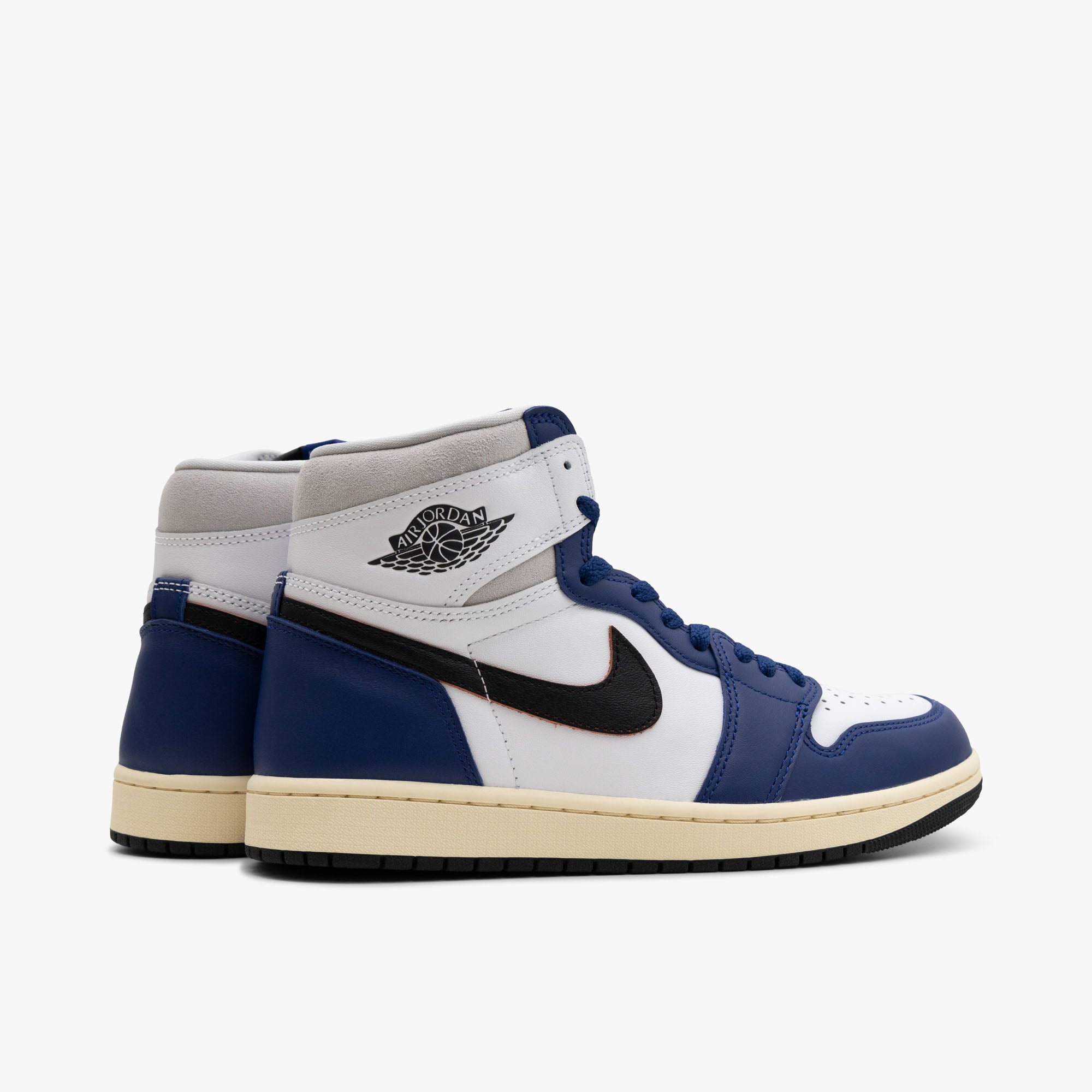  Jordan 1 Retro High OG White / Black / Neutral Grey - Deep Royal Blue、mySite、merchandisen