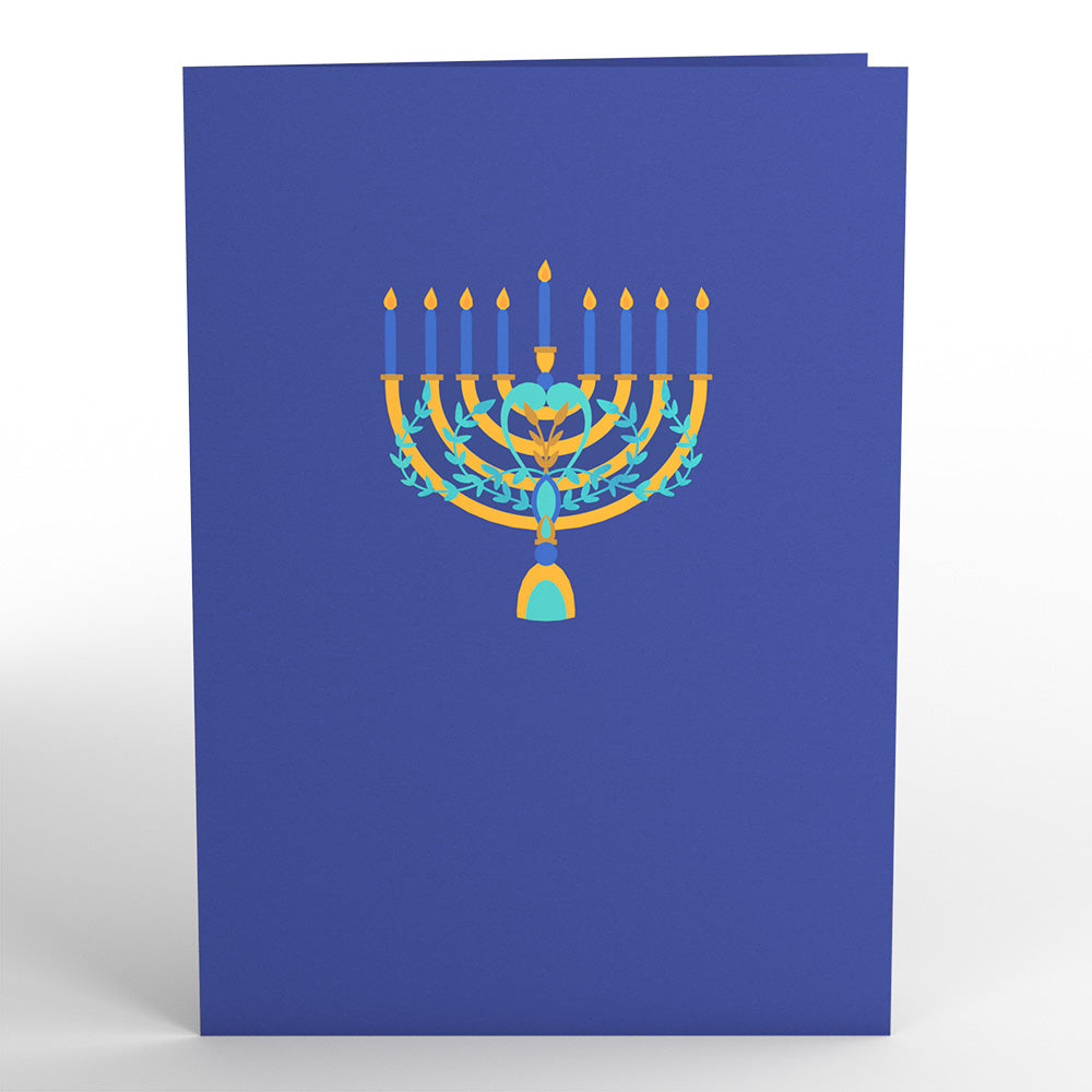 Happy Hanukkah Pop-Up Card、mySite、solidvoid