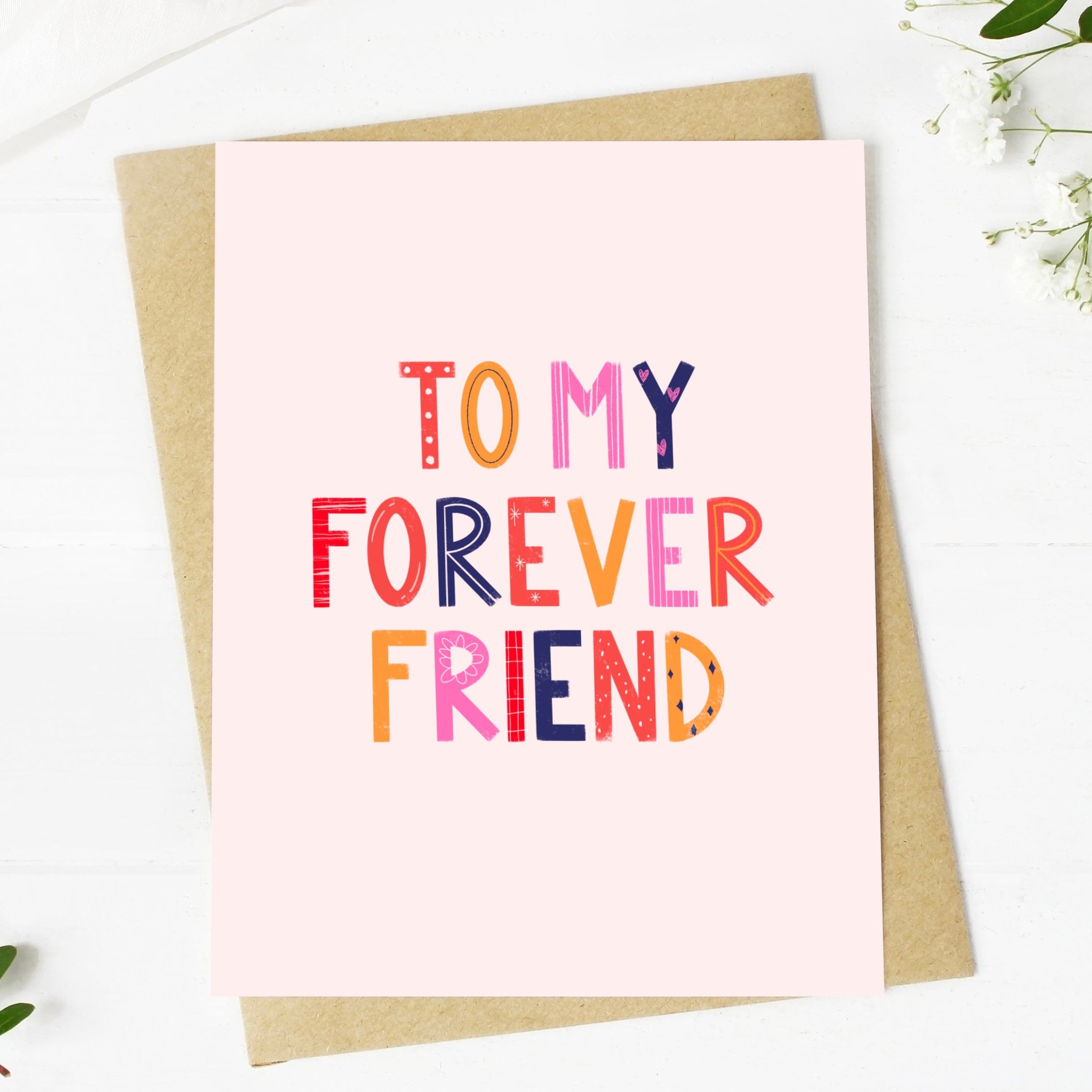  To My Forever Friend Card、mySite、ghnorth
