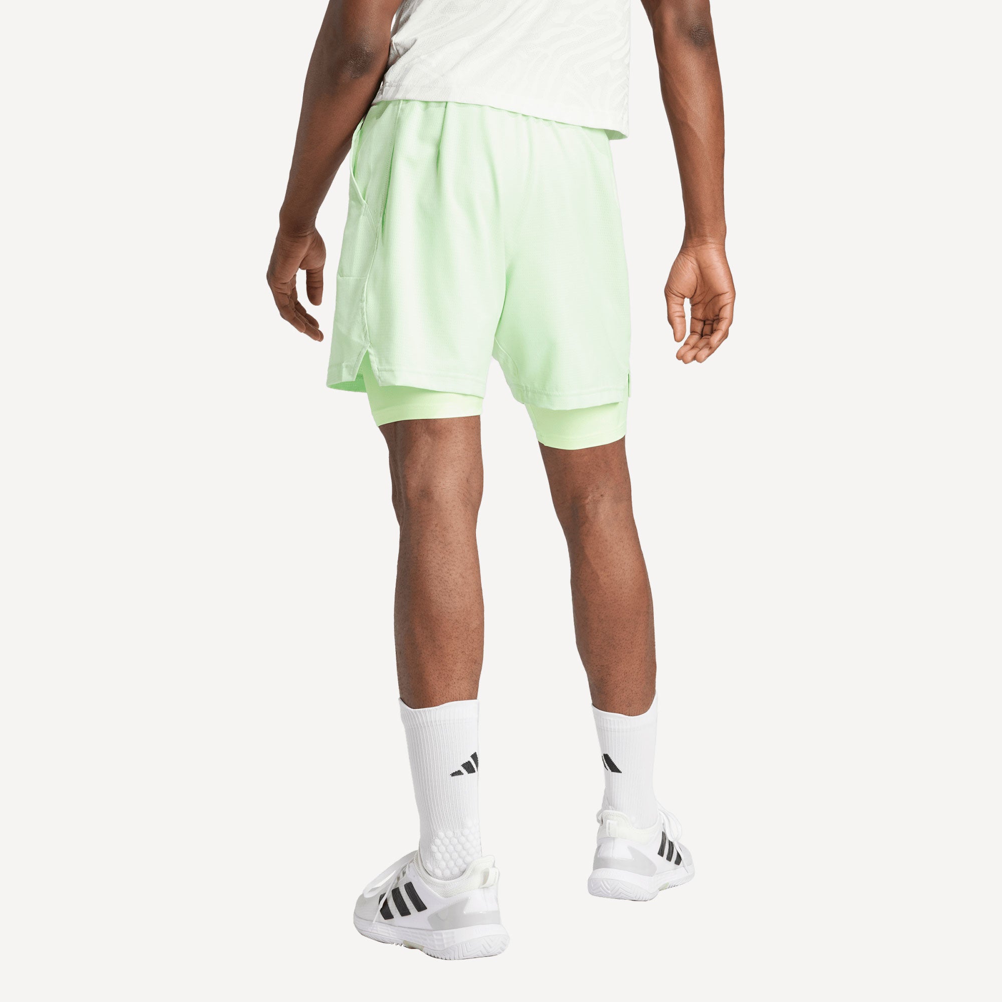 adidas Pro Melbourne Men's Tennis Shorts and Inner Shorts Set、mySite、neckold