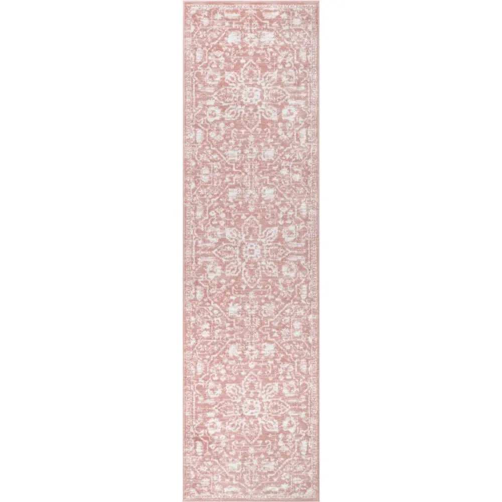 Disa Vintage Medallion Blush Soft Rug By Chill Rugs、mySite、gigharbornorthrealestate