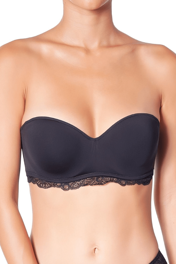 Grand Jeu Strapless Bra - Black、mySite、bengalsvssteelers