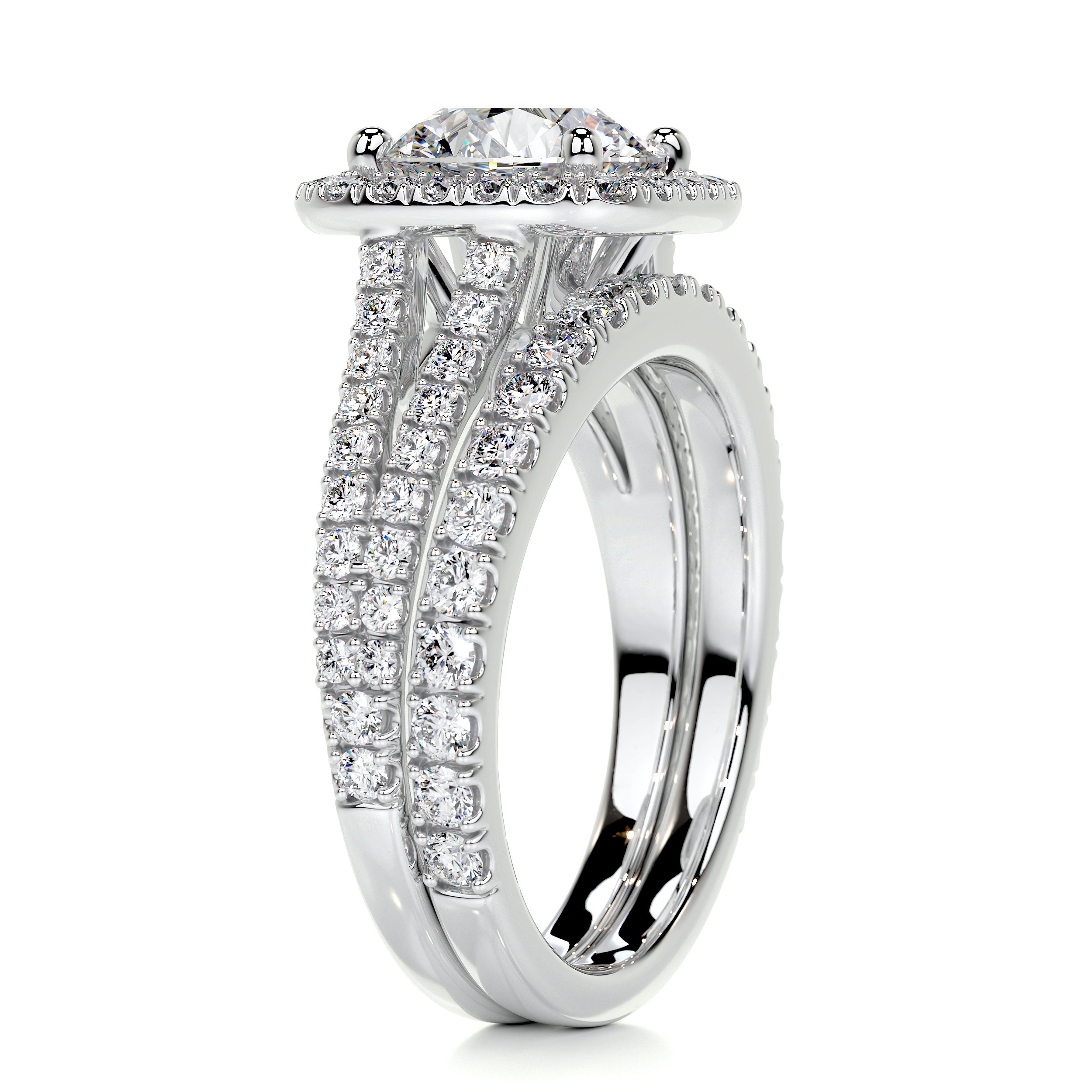 Grace Diamond Bridal Set -14K White Gold、mySite、hinf8tx79