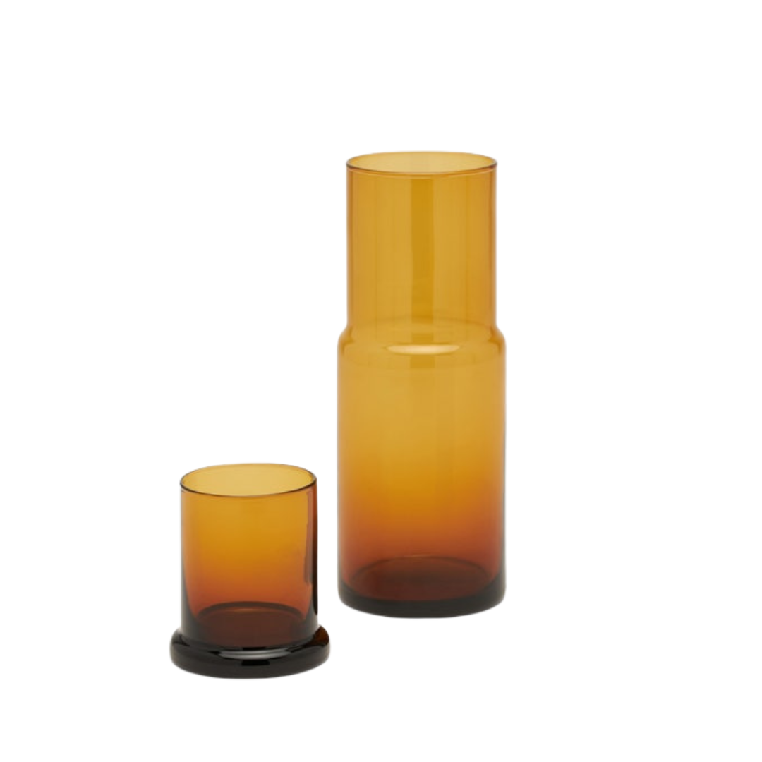  Faro Hand Blown Glass Carafe Vase、mySite、elrpsem3k