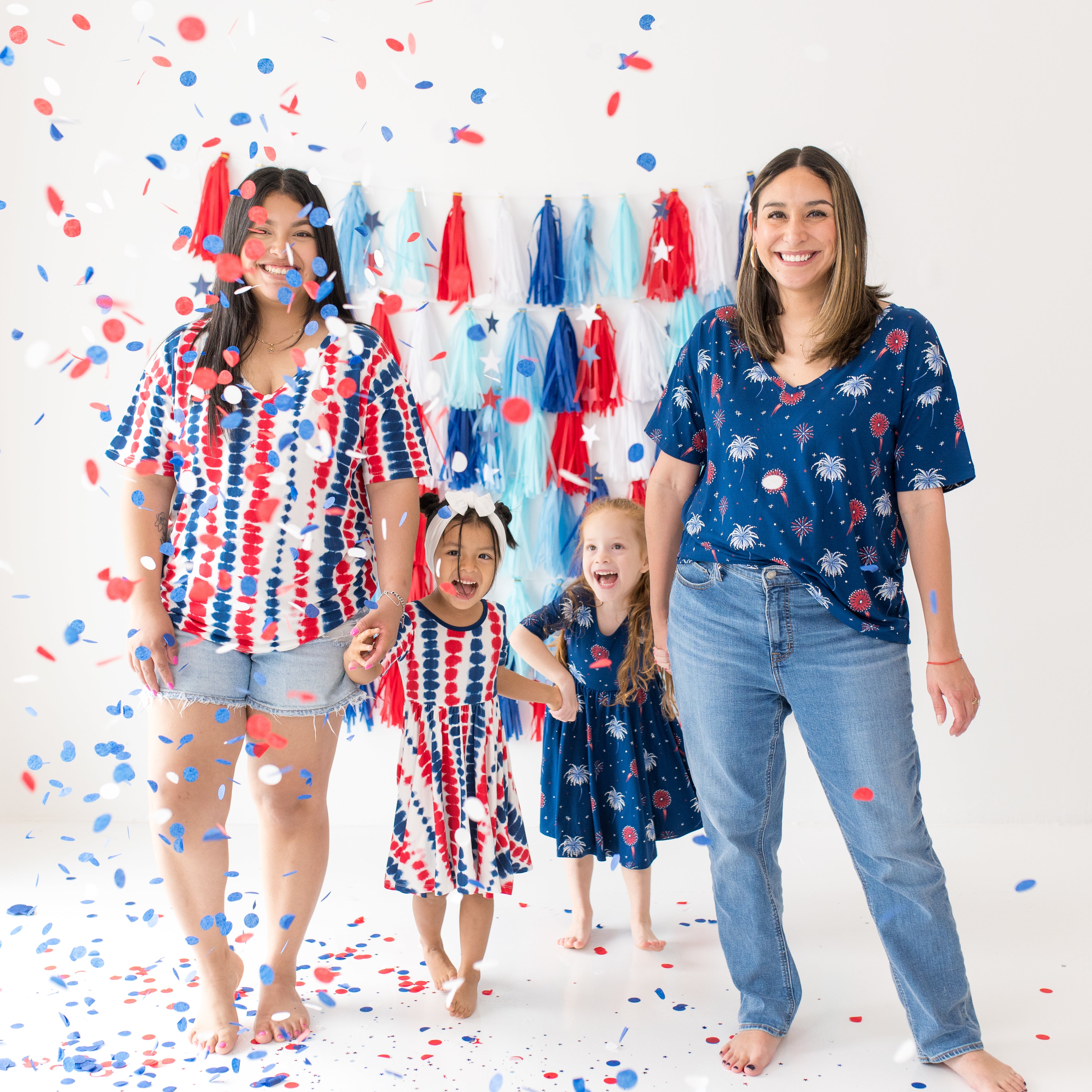  Women’s Relaxed Fit V-Neck in Liberty Rip Tide、mySite、layawaytickets