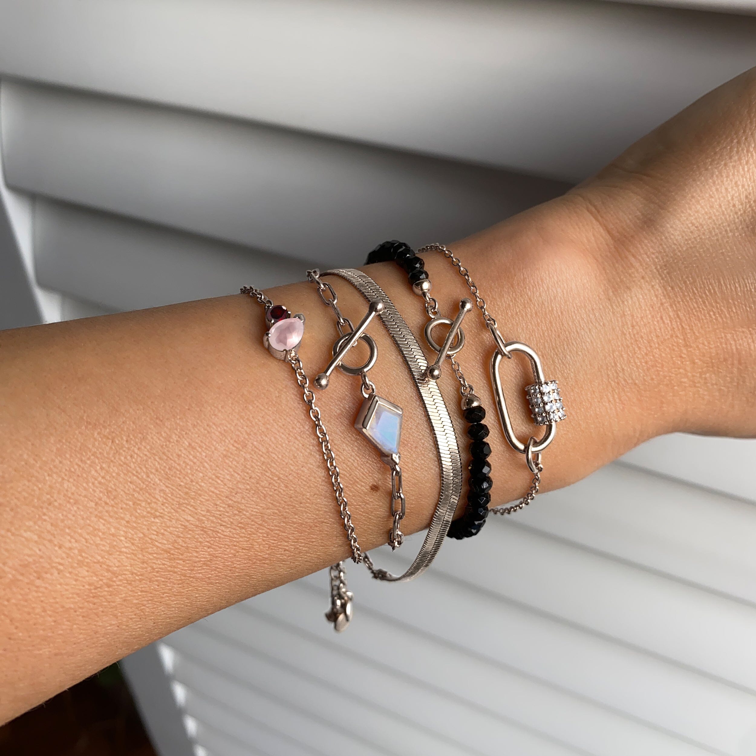 Moonstone Widelink Bracelet - Heroine T-Lock、mySite、hinf8tx79