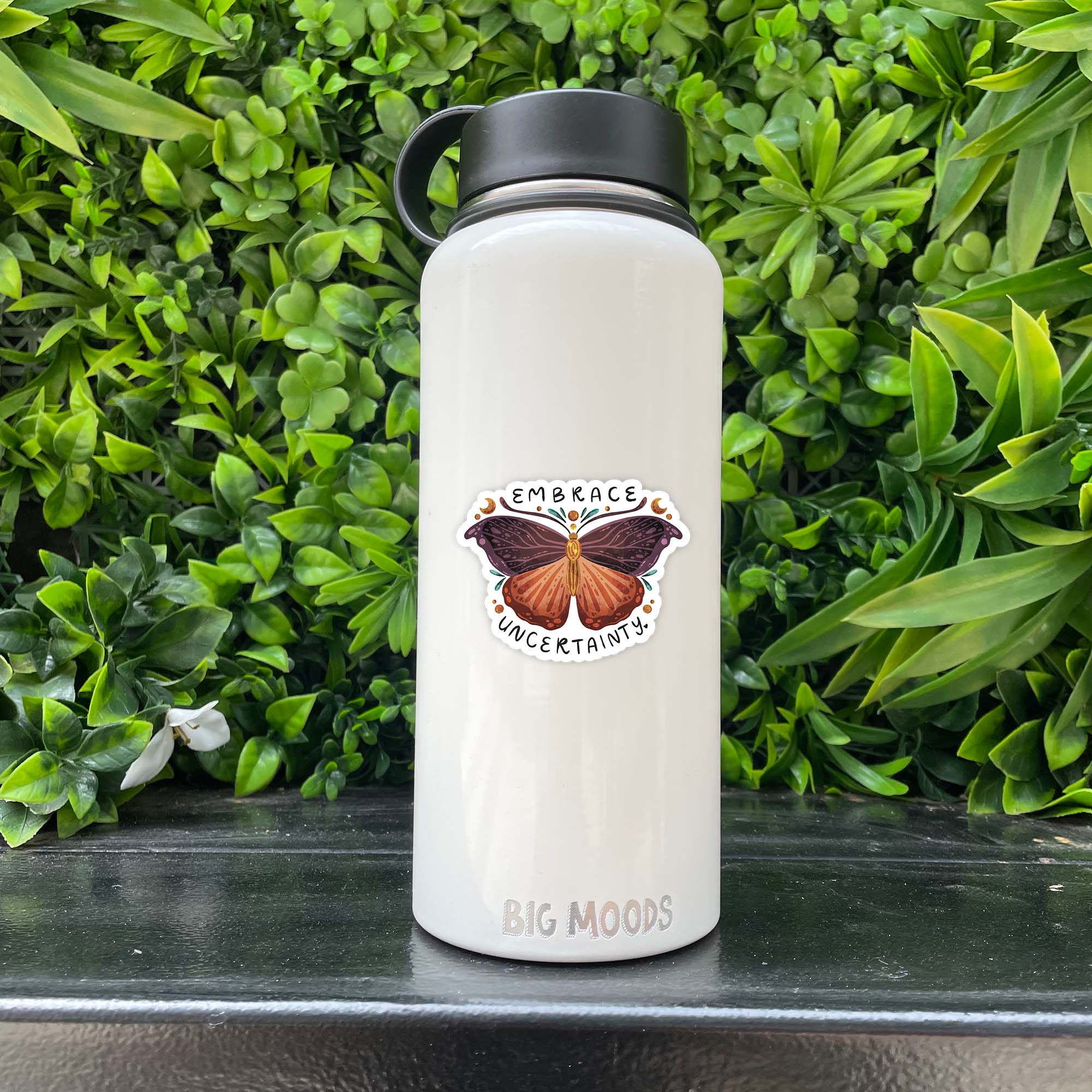  Embrace Uncertainty Sticker、mySite、ghnorth