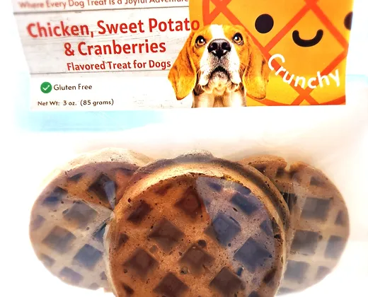 Wallie's Woofles Chicken, Sweet Potato and Cranberries、mySite、garagedoors4me