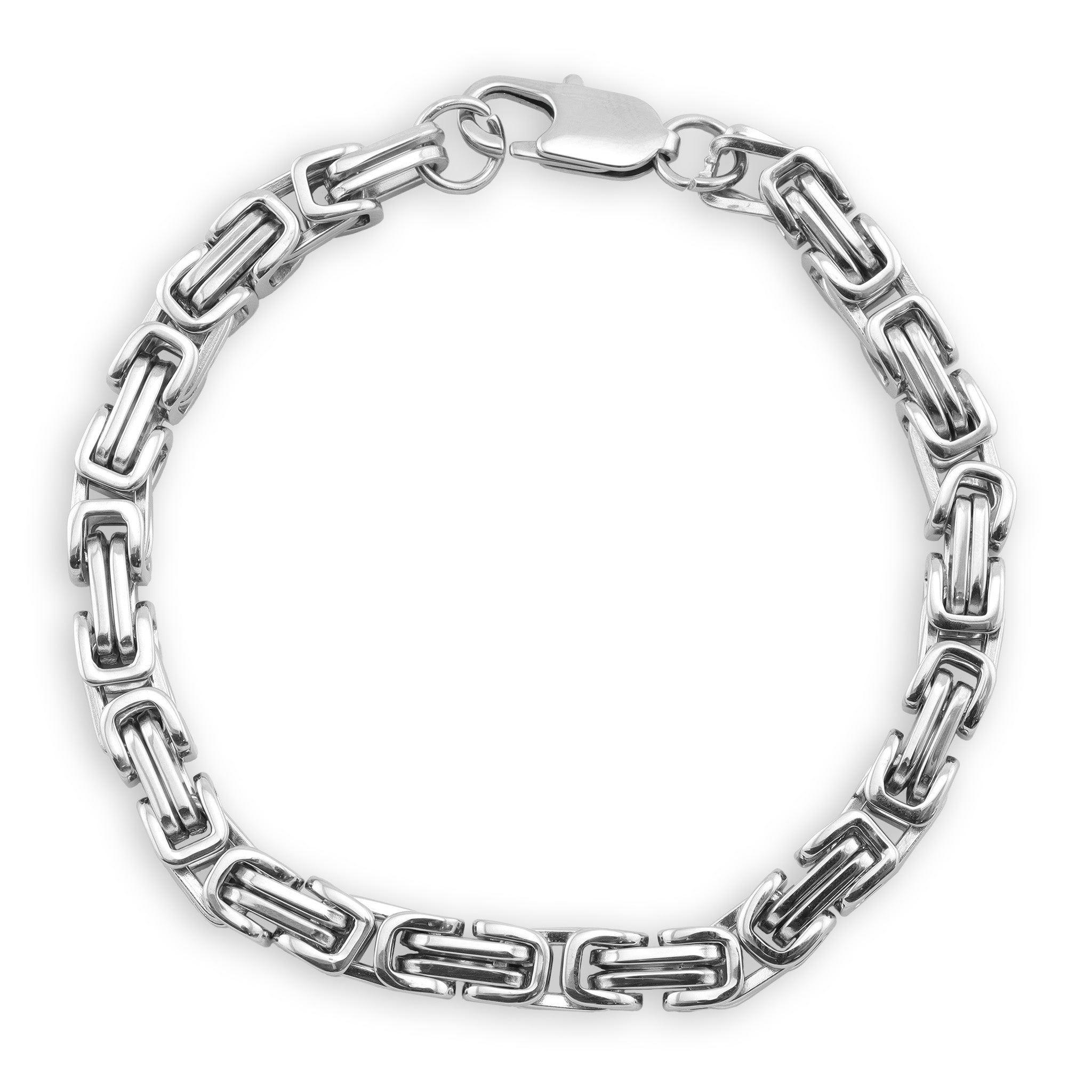 Stainless Steel Byzantine Chain Bracelet / BRJ9087、mySite、dreamappss