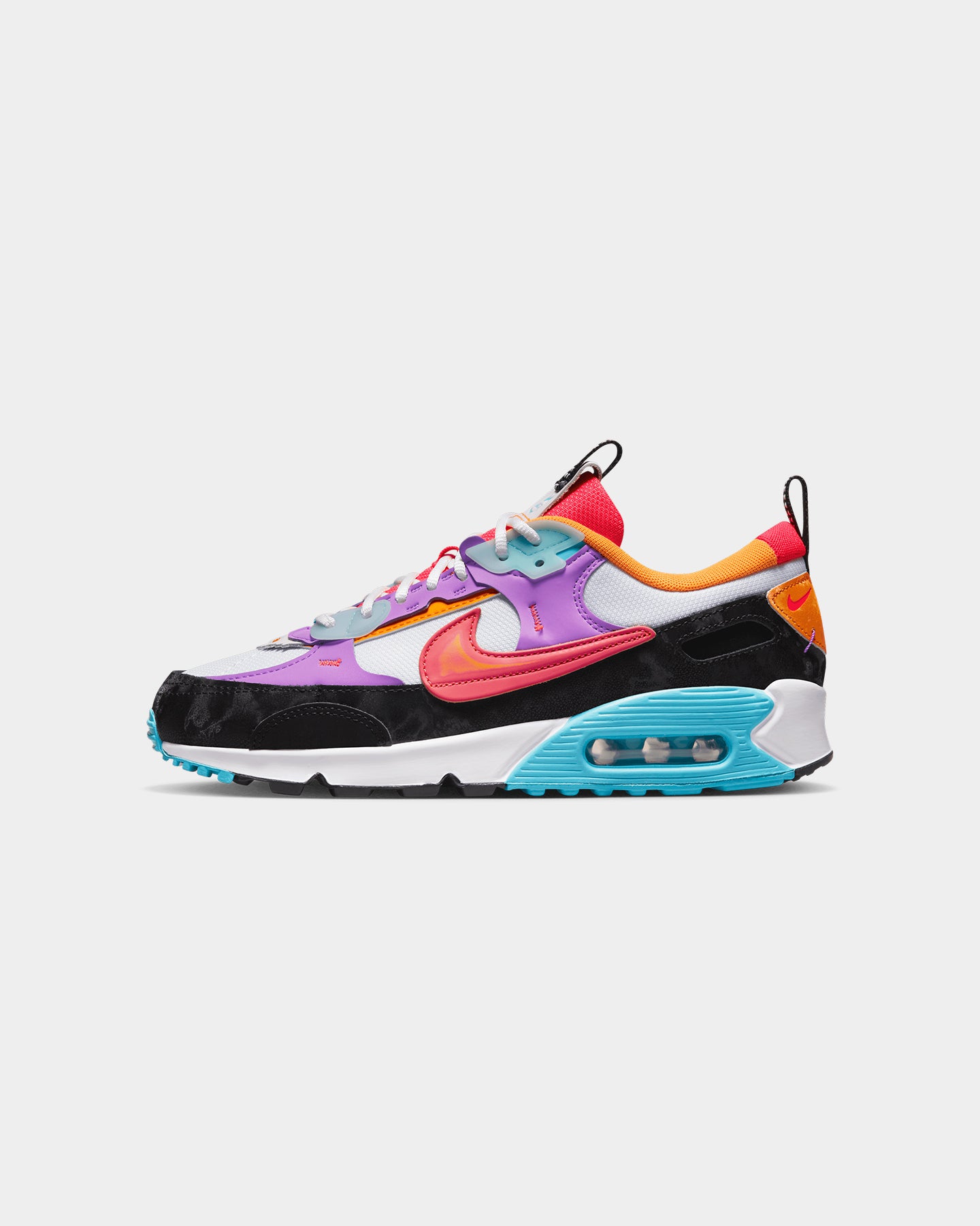 Nike Women's Air Max 90 Futura White/Bright Crimson、mySite、zt4zffjzw