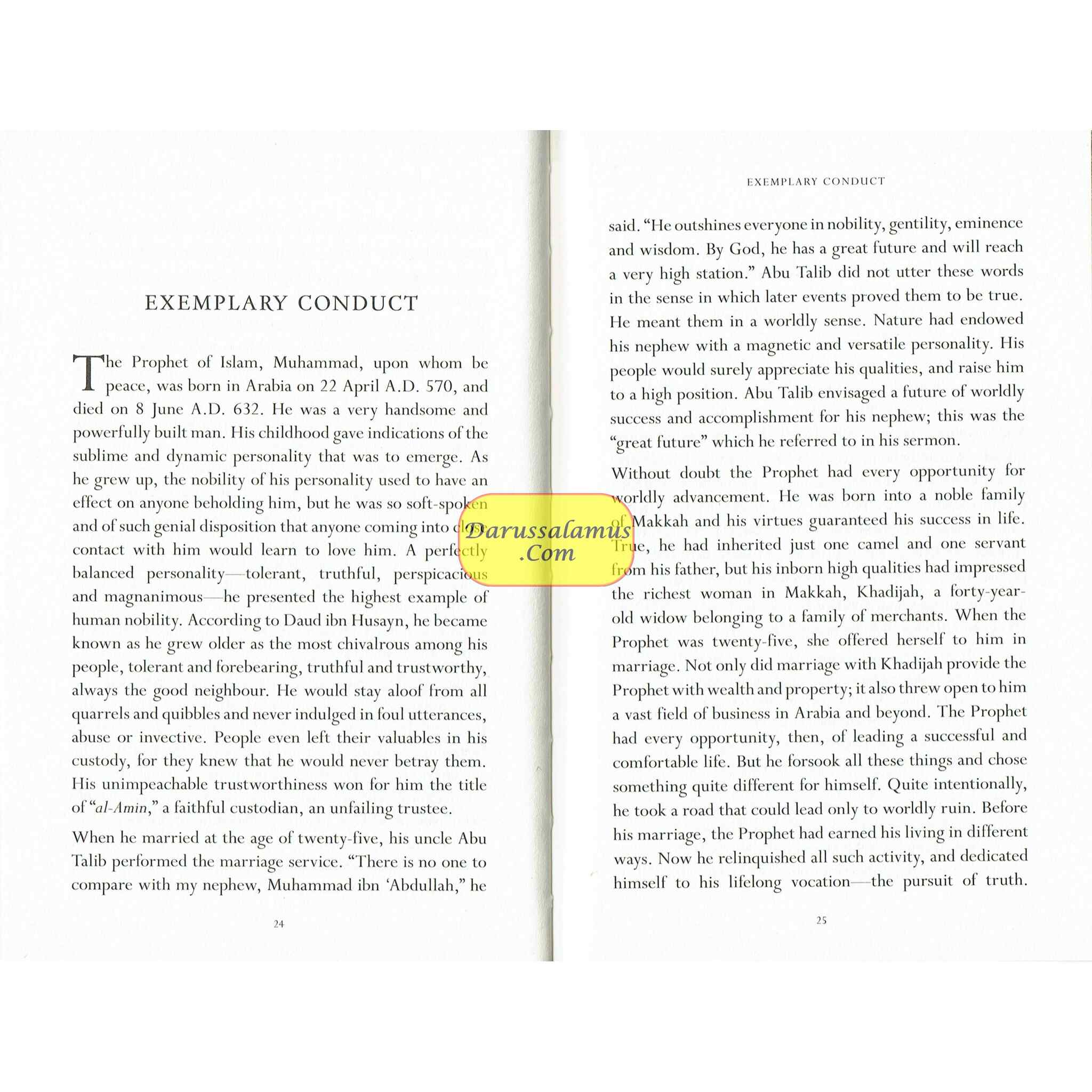 The Life Of Muhammad By Maulana Wahiduddin Khan、mySite、topwebapps