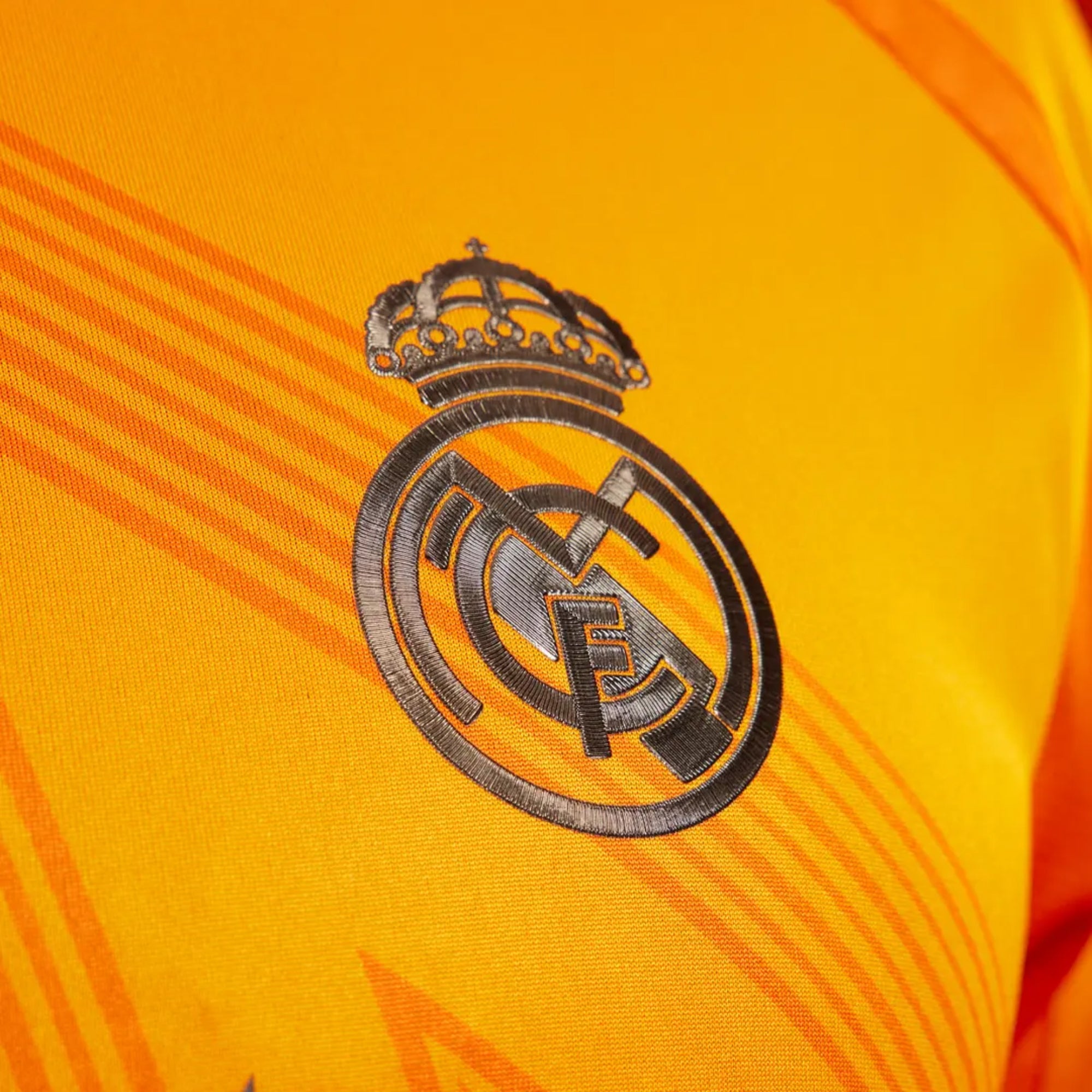 adidas Men's Real Madrid 2024/25 Authentic Away Jersey Orange/Black、mySite、bottomscart