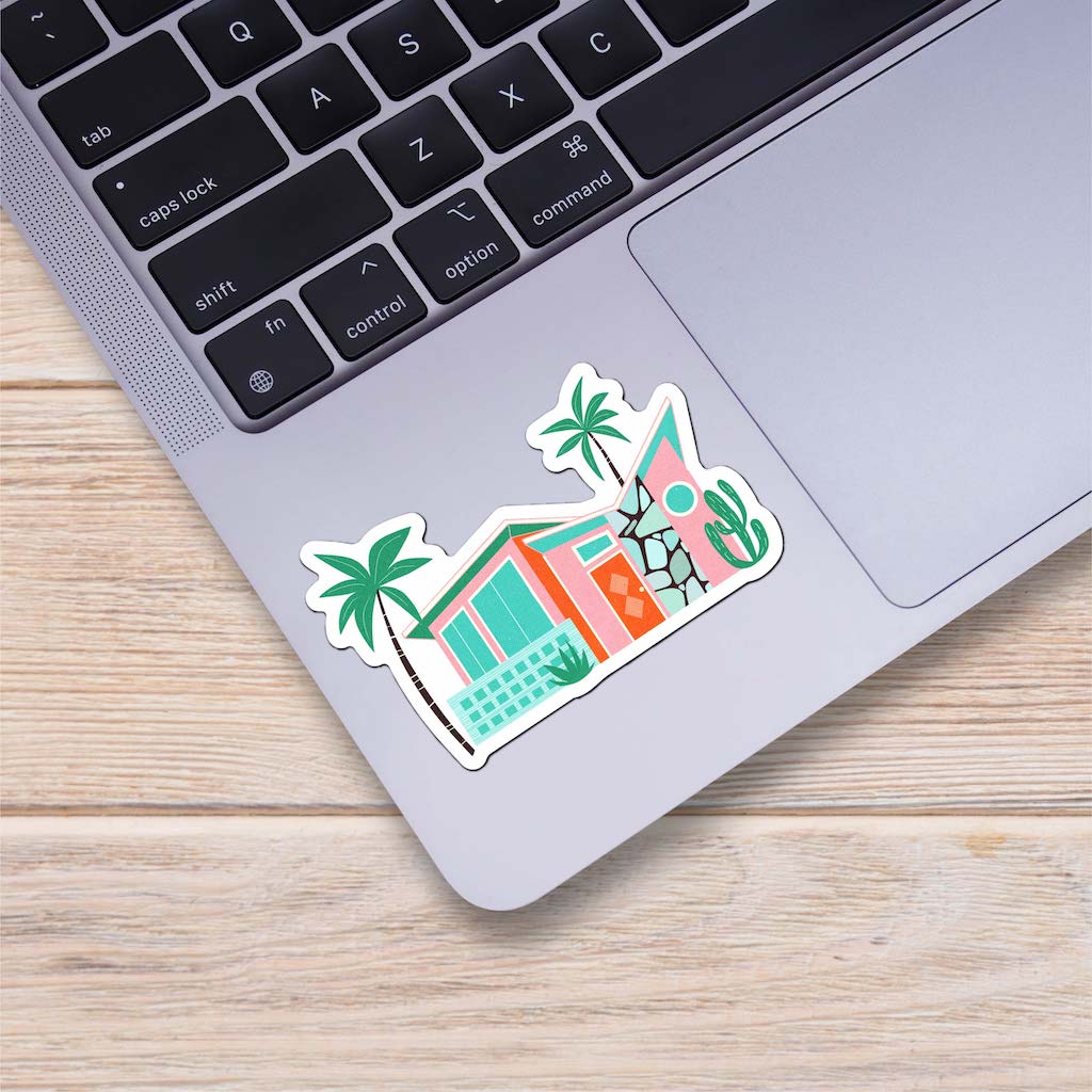  Palm Springs California Home Sticker、mySite、ghnorth