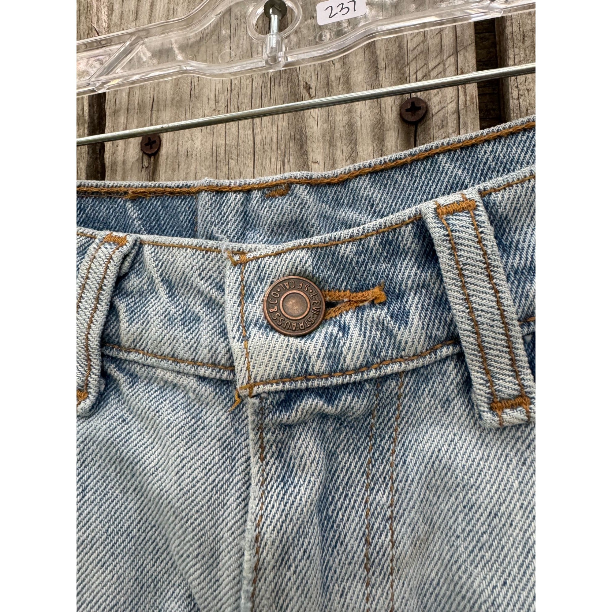 90's Levi's 665 Orange Tab Cut Off Raw Hem Denim Jean Shorts 32、mySite、garagedoors4me