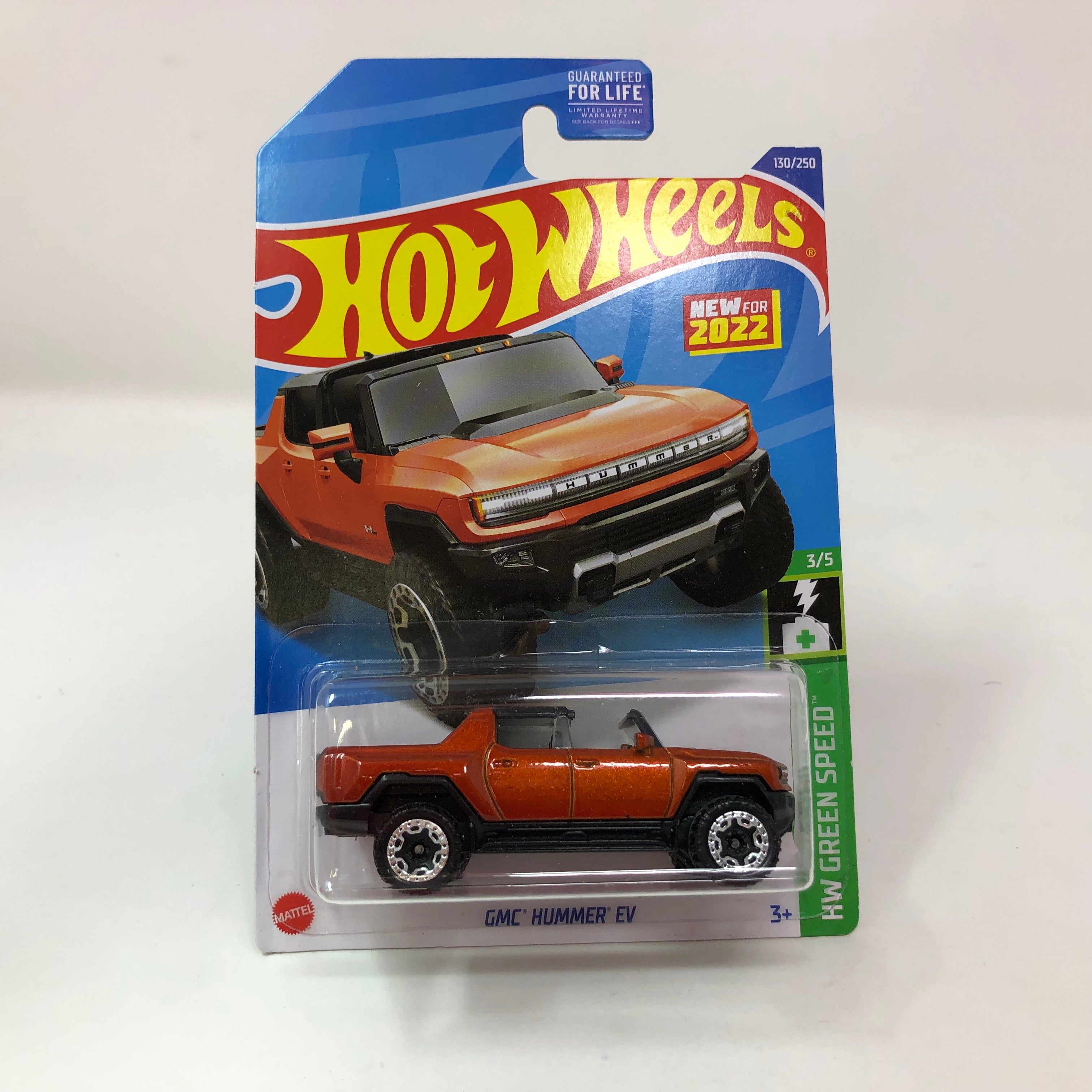 GMC Hummer EV #130 * Orange * 2022 Hot Wheels Basic、mySite、hgirdovlk