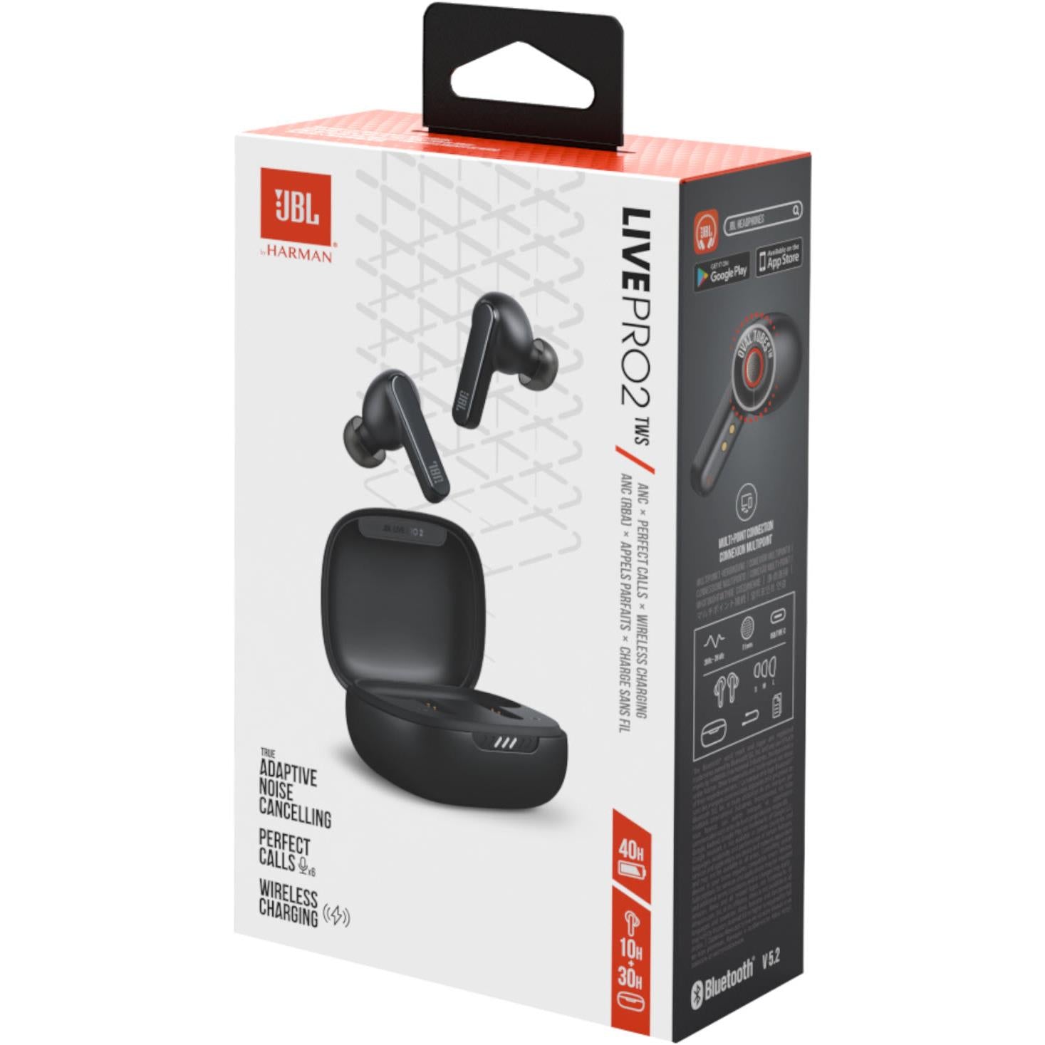 JBL Live Pro 2 TWS Noise Cancelling In-Ear Headphones (Black)、mySite、camillekostekn
