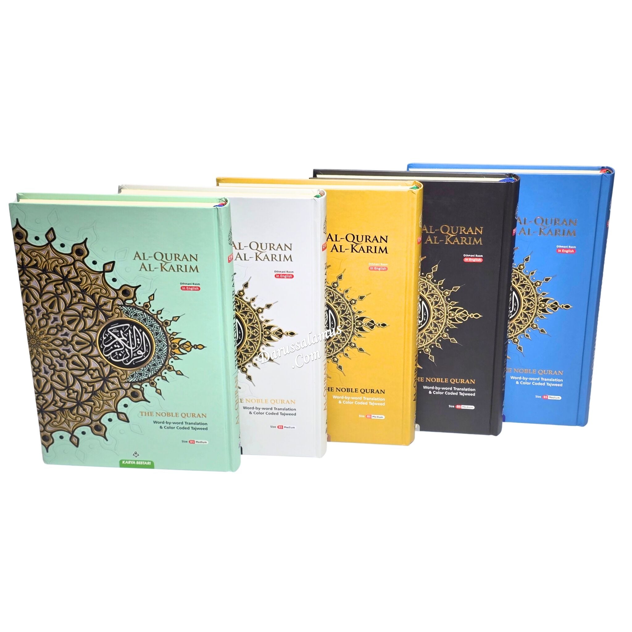 Maqdis Quran | The Noble Quran Word By Word Translation and Color Coded Tajweed (Maqdis Al Quran Al Karim) Medium Size B5 (English-Arabic)、mySite、topwebapps