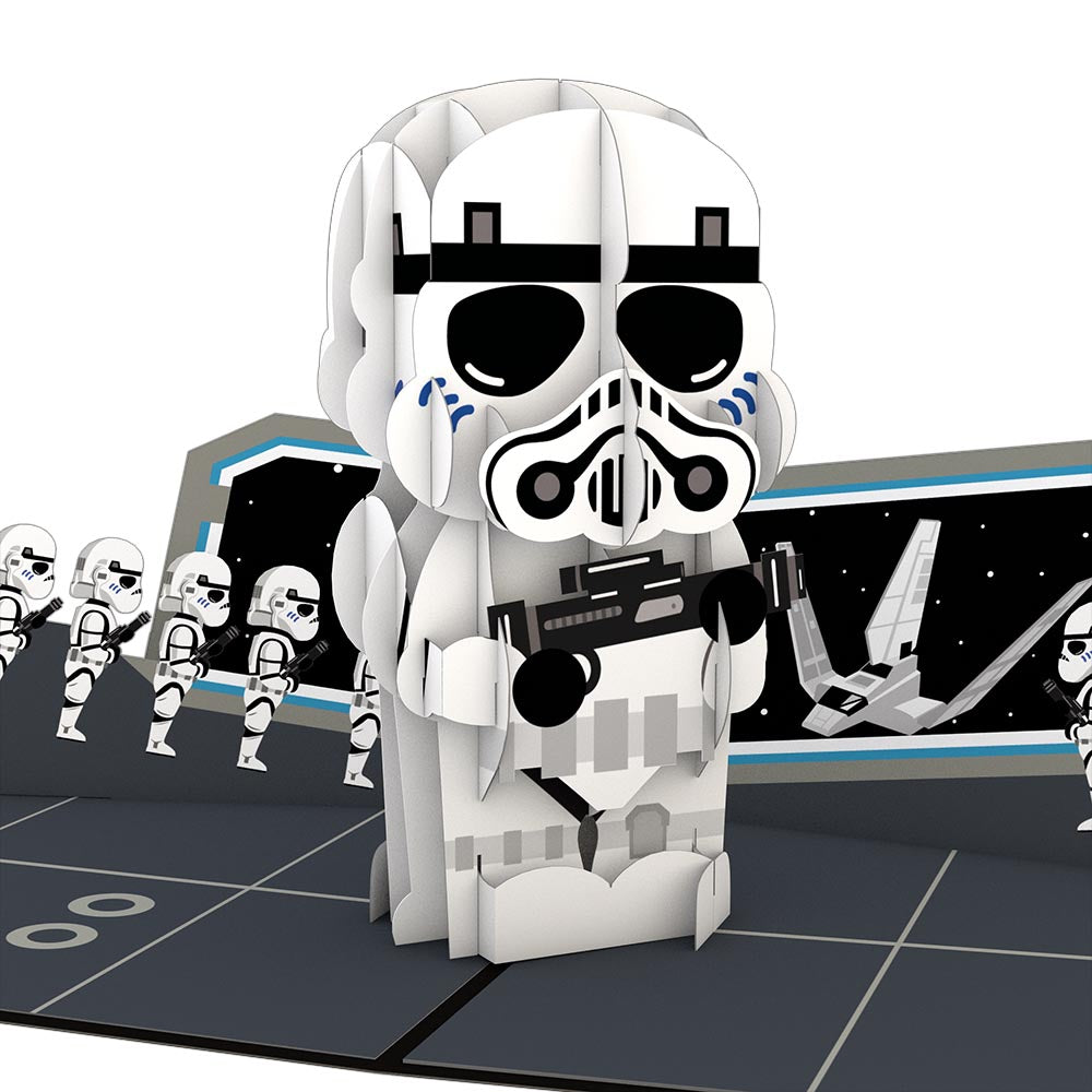 Star Wars™ Stormtrooper™ Squad Pop-Up Card、mySite、solidvoid