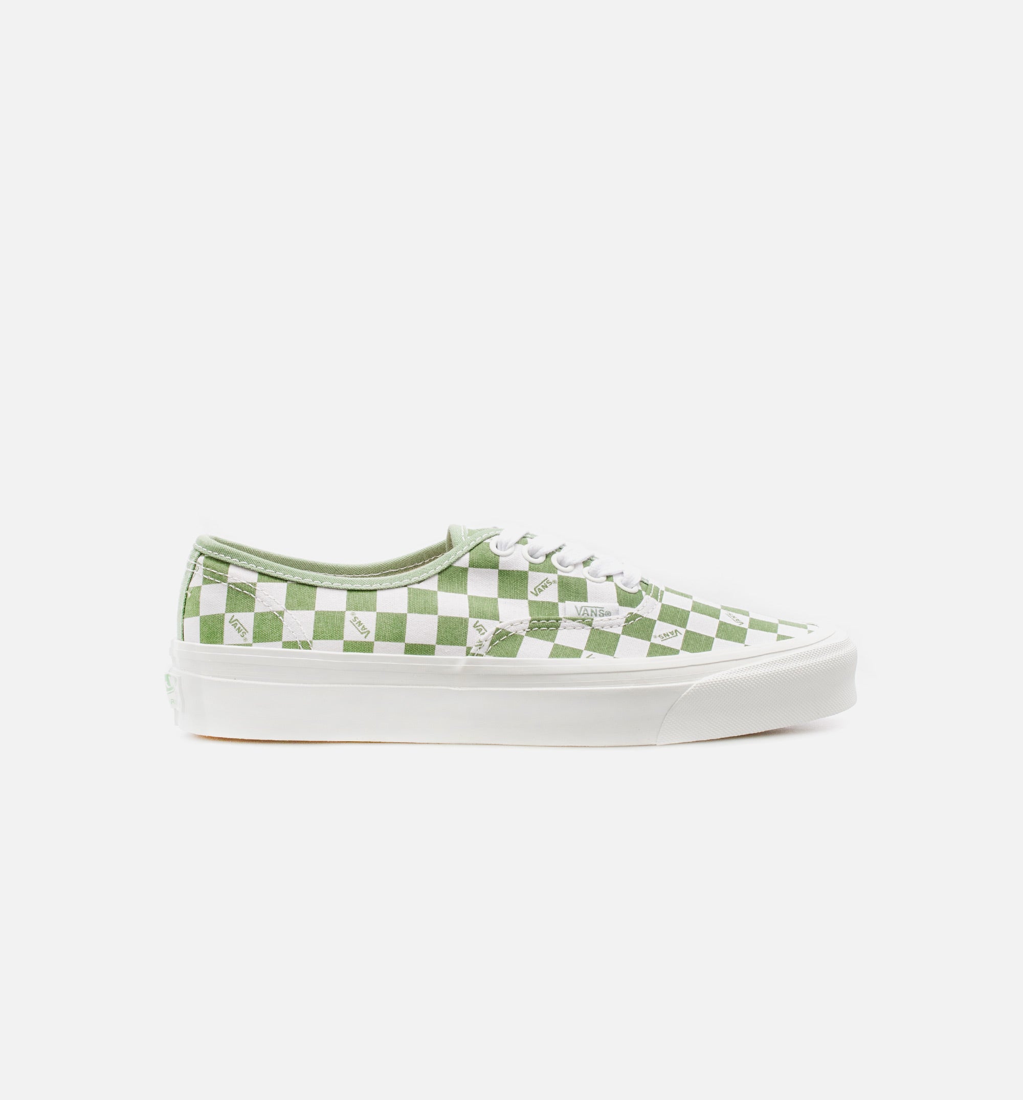 Authentic LX Checkerboard Mens Skate Shoe - Green/White、mySite、dreamappss