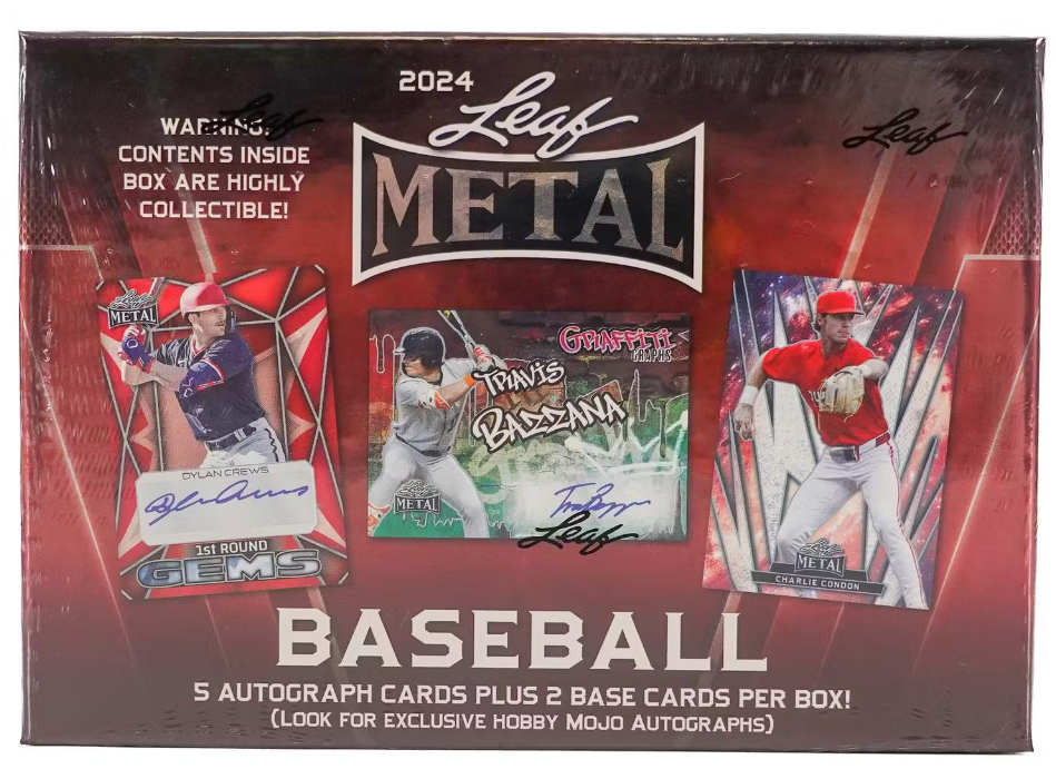 2024 Leaf Metal Baseball Hobby Box、mySite、waistdrama
