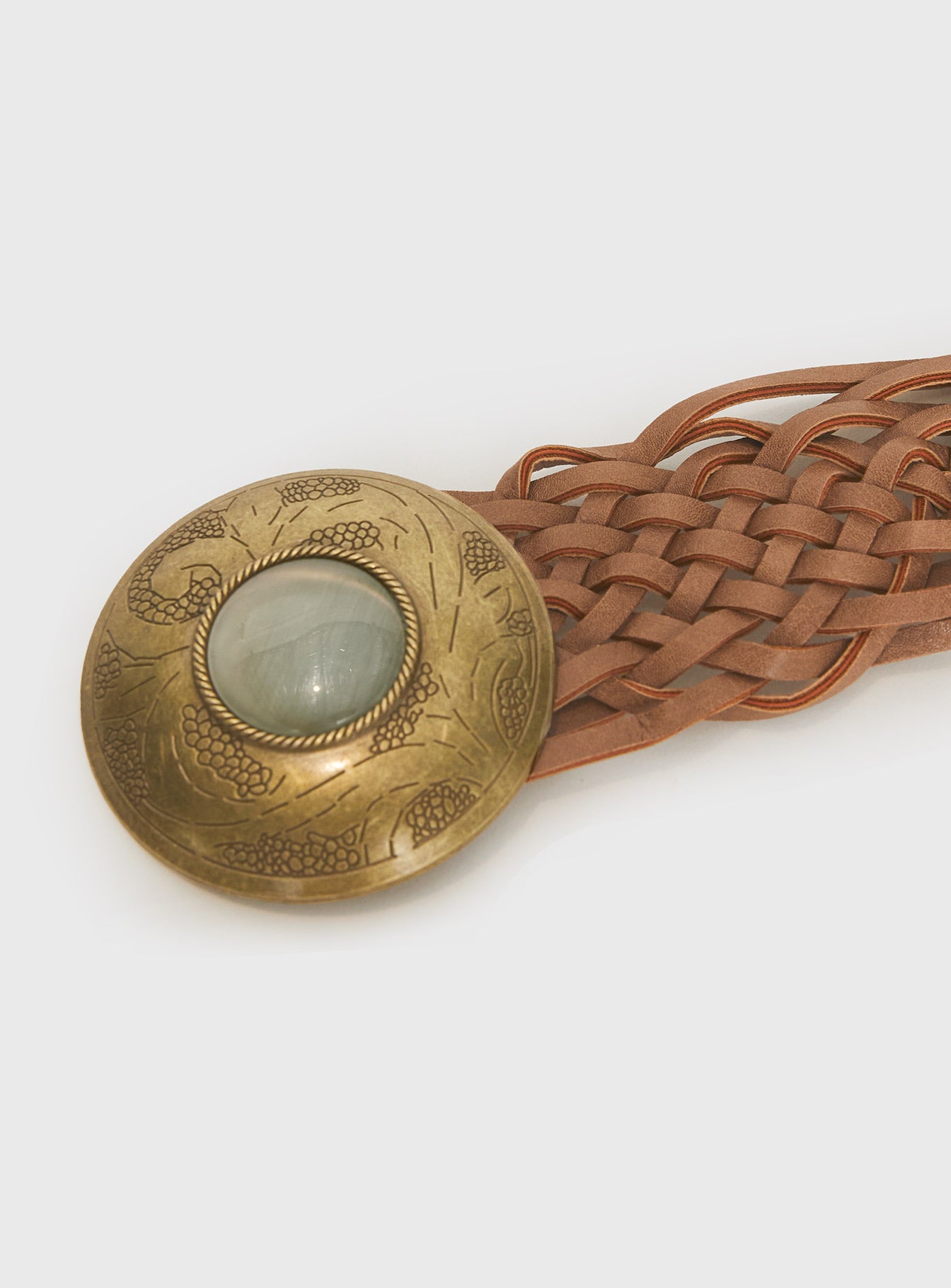 Jorge Woven Belt Brown、mySite、solidvoid