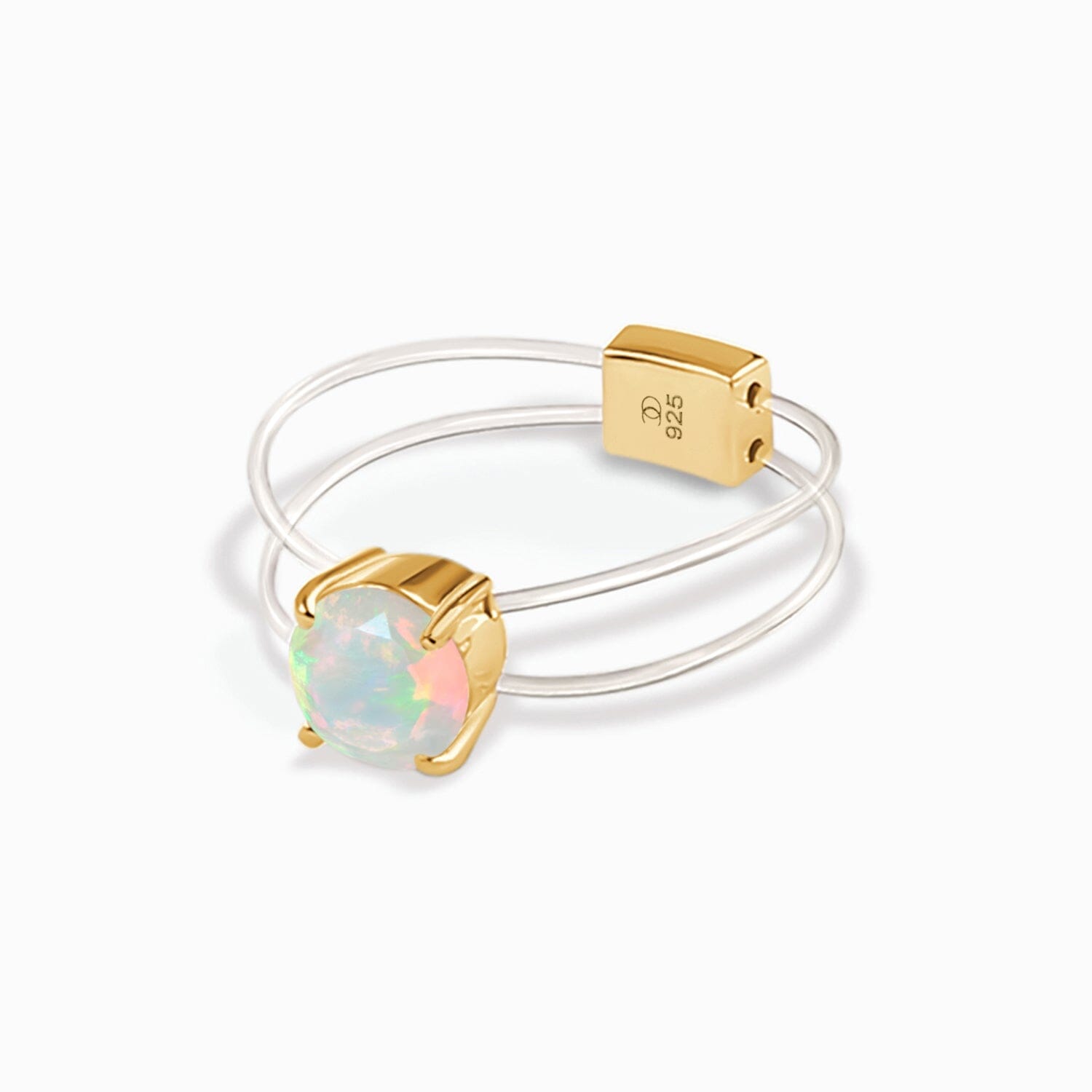 Opal Ring - Floating Gem、mySite、hinf8tx79