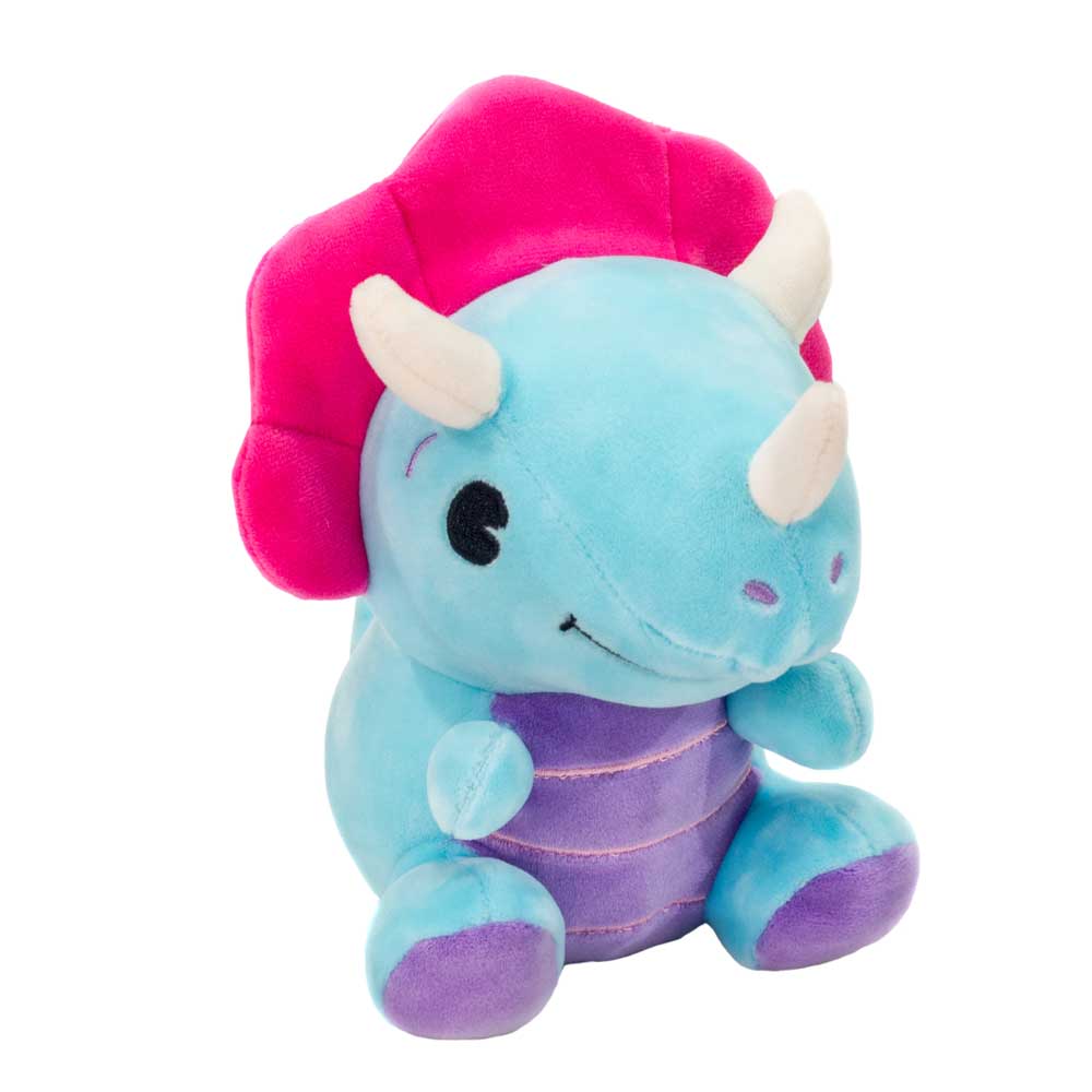 POCKET HUGGABLES - 6IN CUTE TRICERATOPS、mySite、g9winljtr