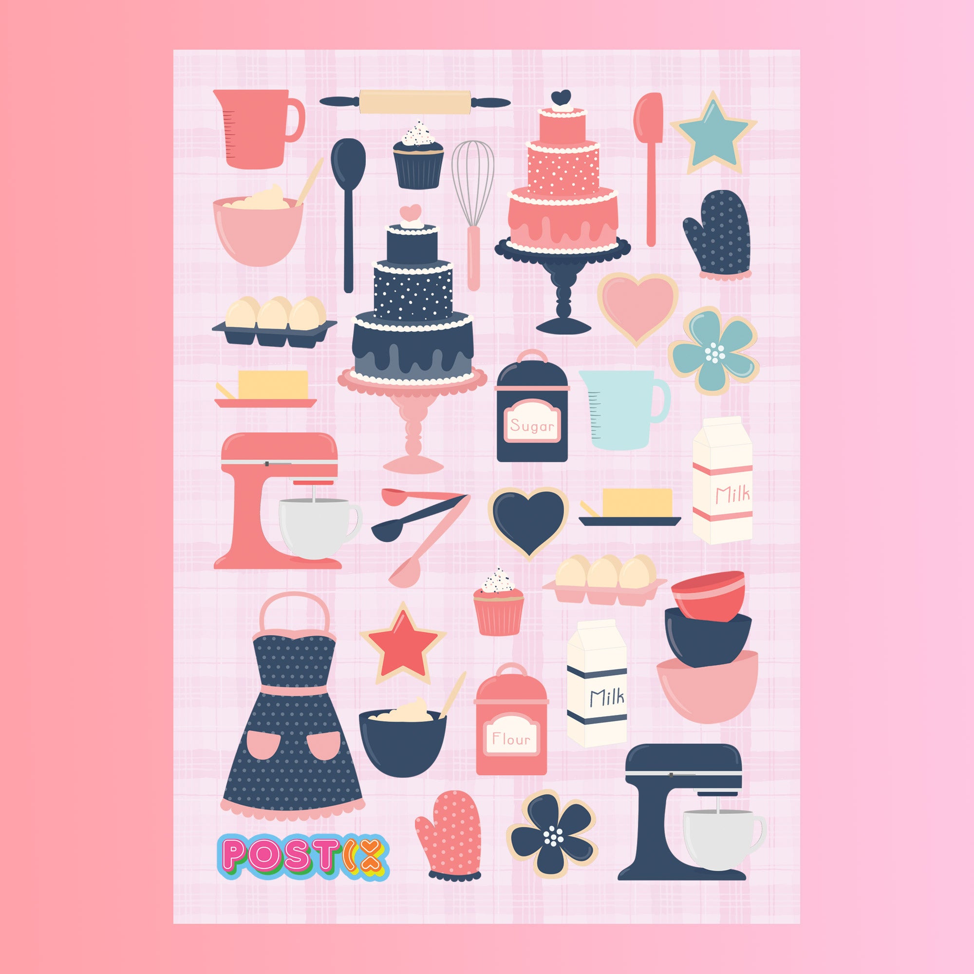  Secret Recipe Sticker Sheet、mySite、ghnorth