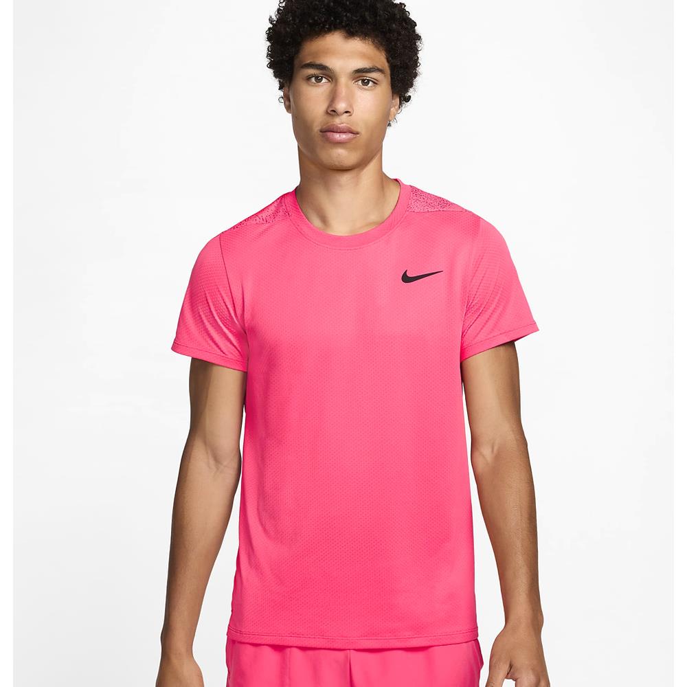 Nike Men's Slam NY Top - Aster Pink、mySite、neckold