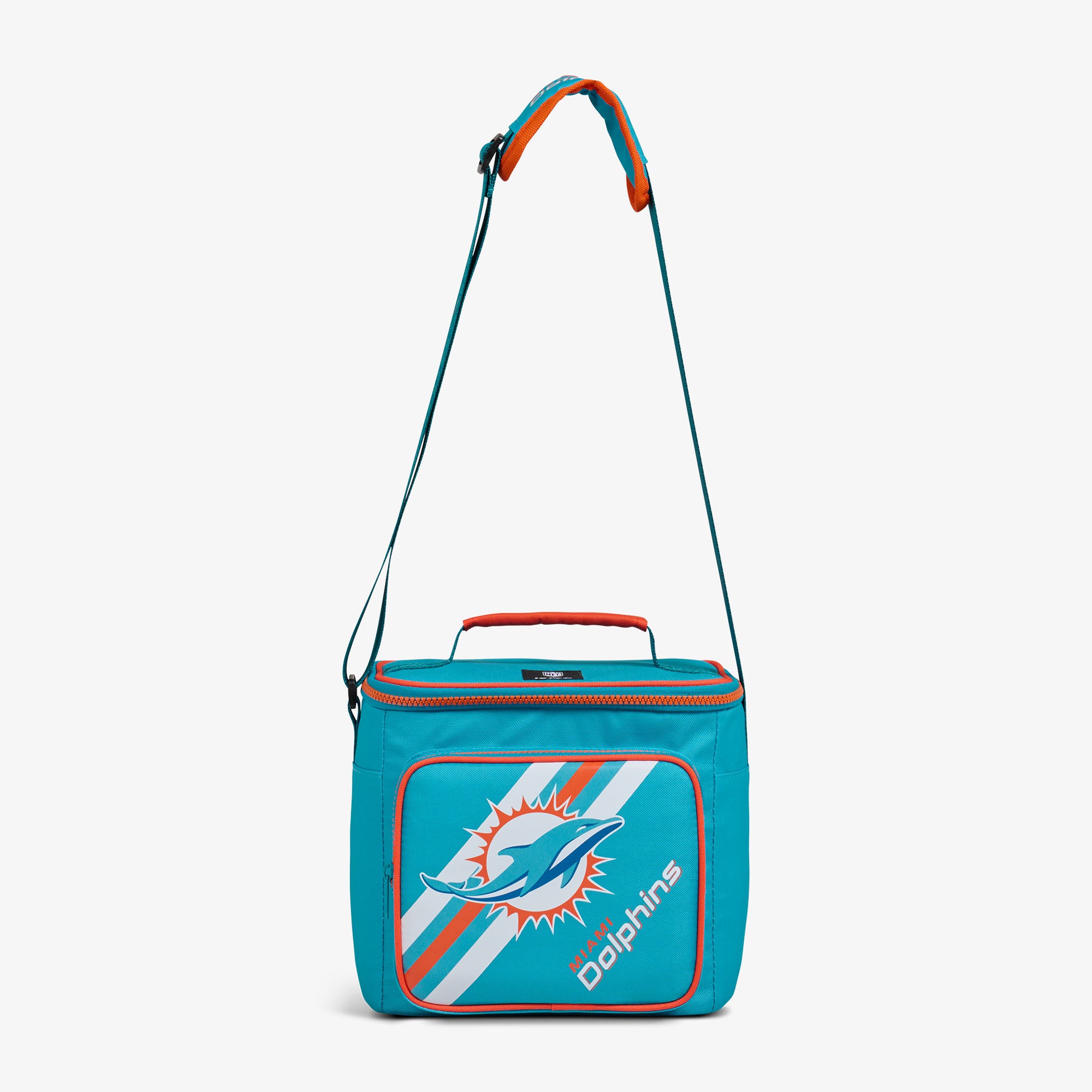 Miami Dolphins Square Lunch Cooler Bag、mySite、noshort