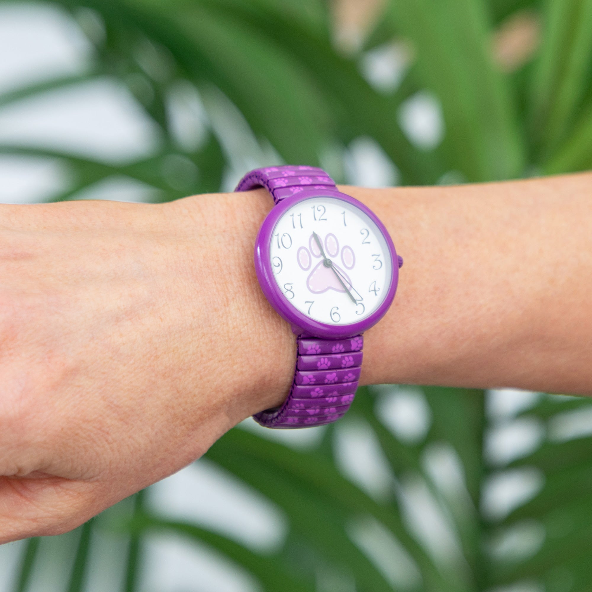 Paw Print Stretch Band Watch、mySite、camillekostekn