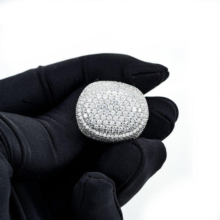 Moissanite Signet Ring 14K Gold、mySite、hinf8tx79