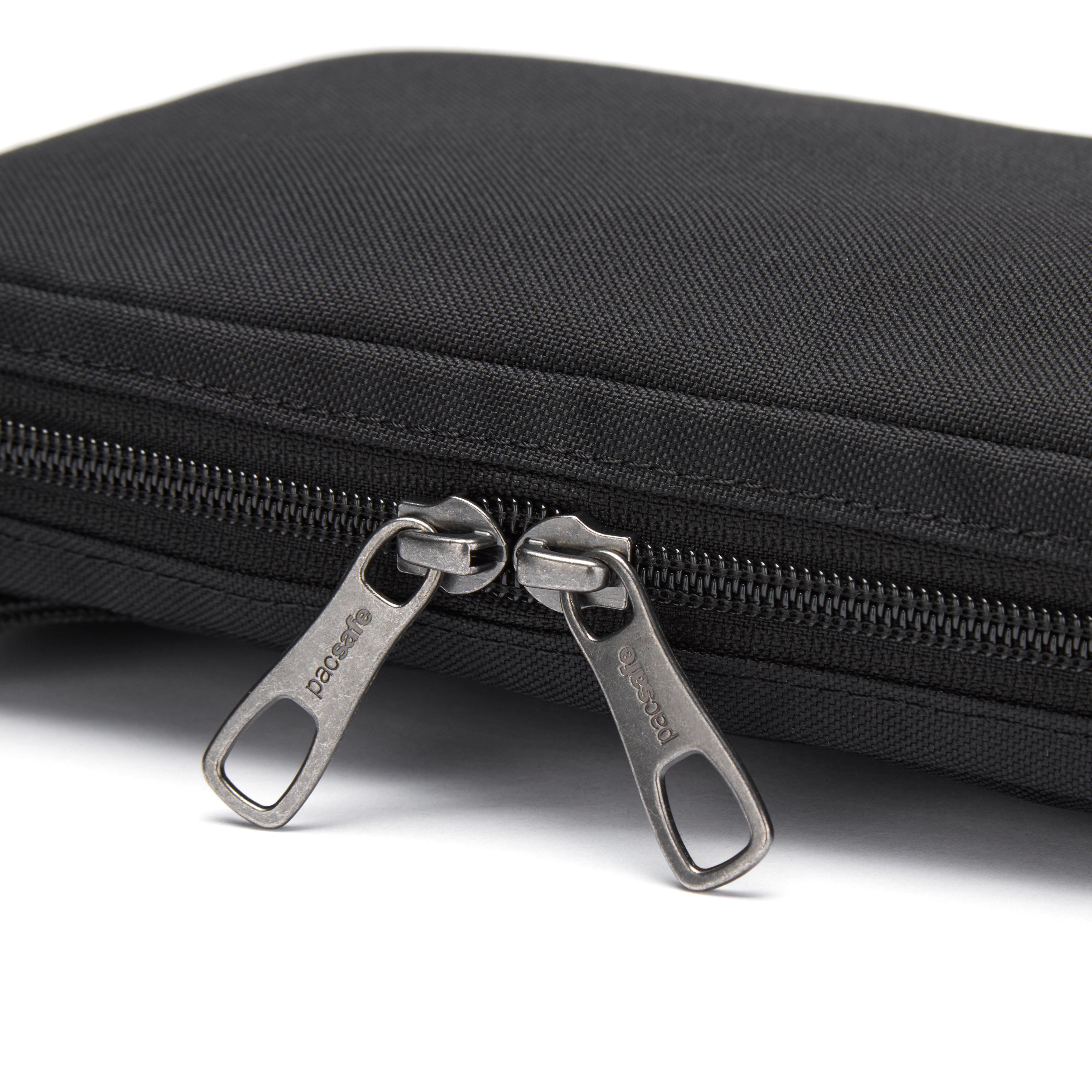 Pacsafe® RFIDsafe™ RFID blocking tech crossbody、mySite、garagedoors4me