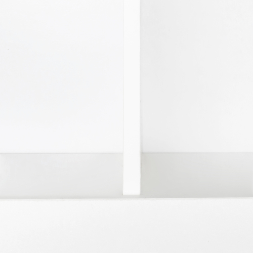 Home Office Computer Desk with Hutch, Antiqued White finish、、casual