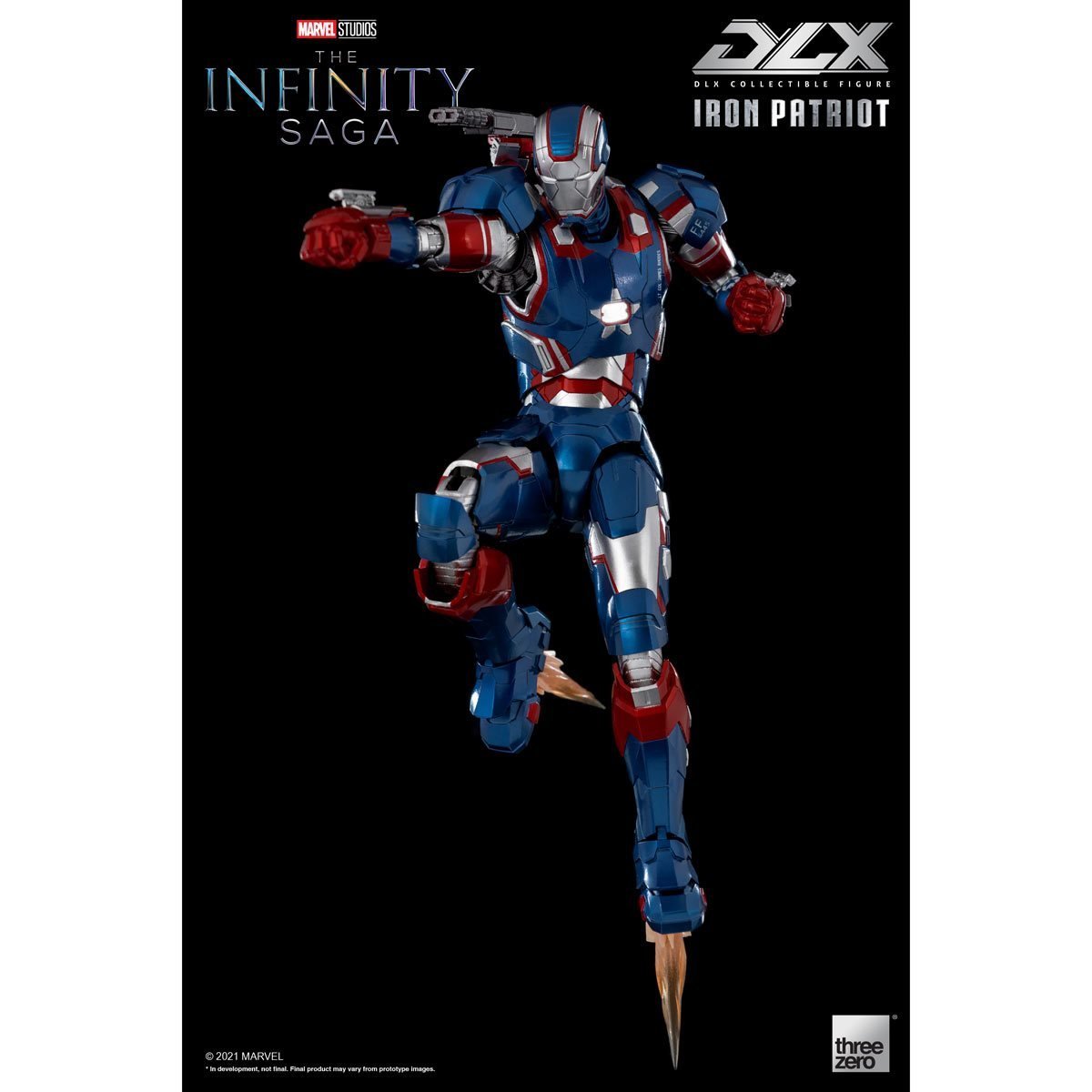 Marvel Studios: The Infinity Saga DLX Iron Patriot Action Figure、mySite、hgirdovlk