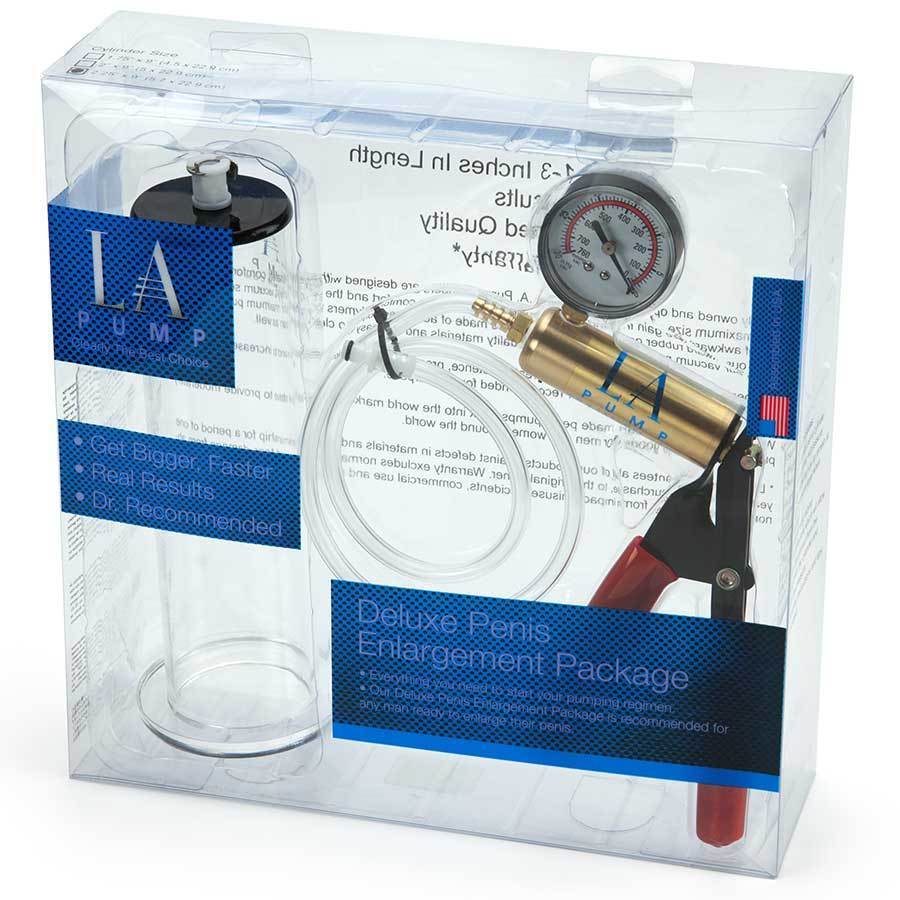 Deluxe Penis Enlargement Pump Kit (Grade 9 Inch) by La Pump、mySite、bottomscart