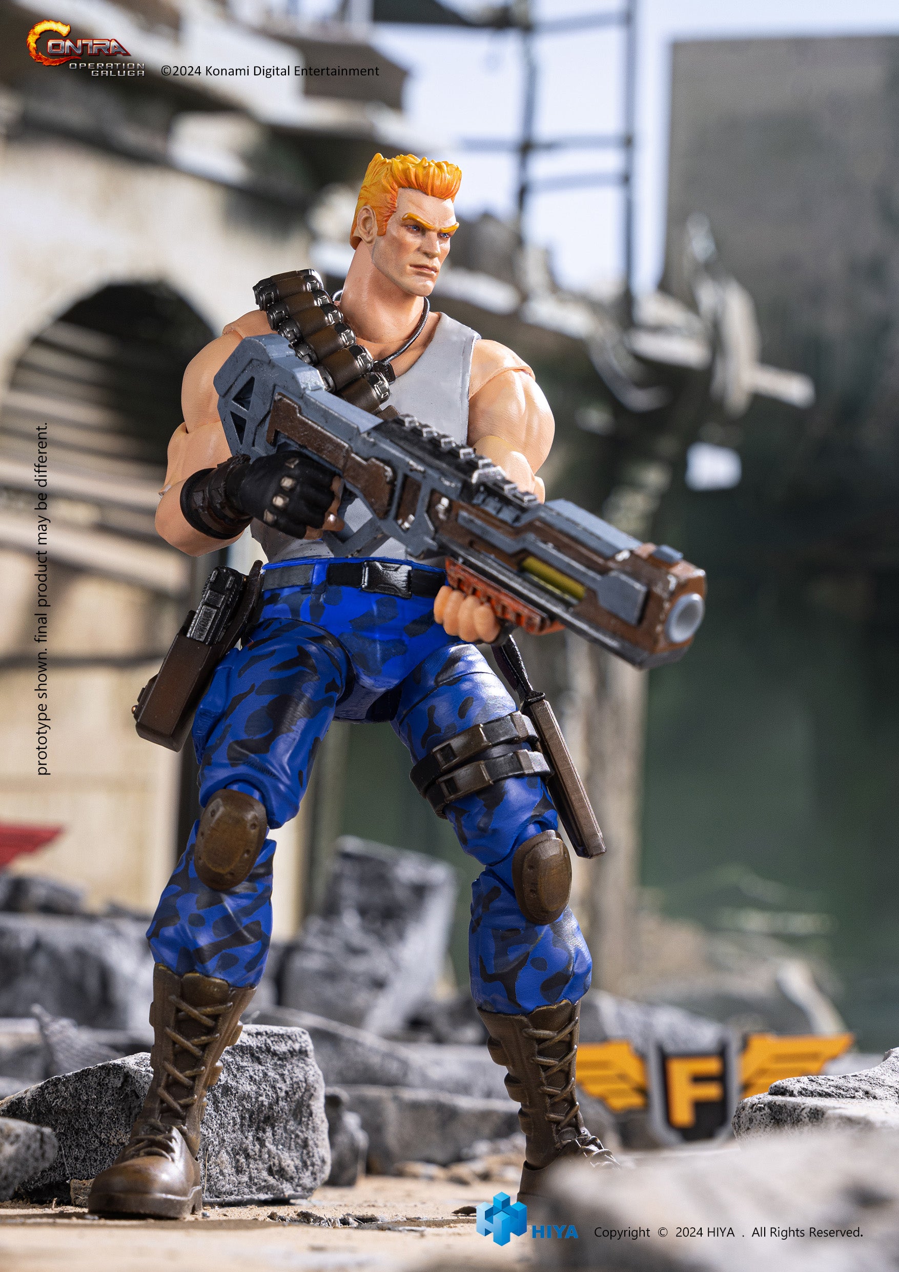 Hiya Exquisite Basic Series Contra Operation Galuga Bill Rizer (1:12 Scale)、mySite、hgirdovlk