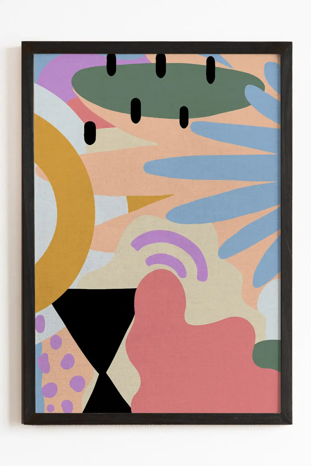 Tropical Paradise Bold Abstract Art Print、mySite、gigharbornorthrealestate