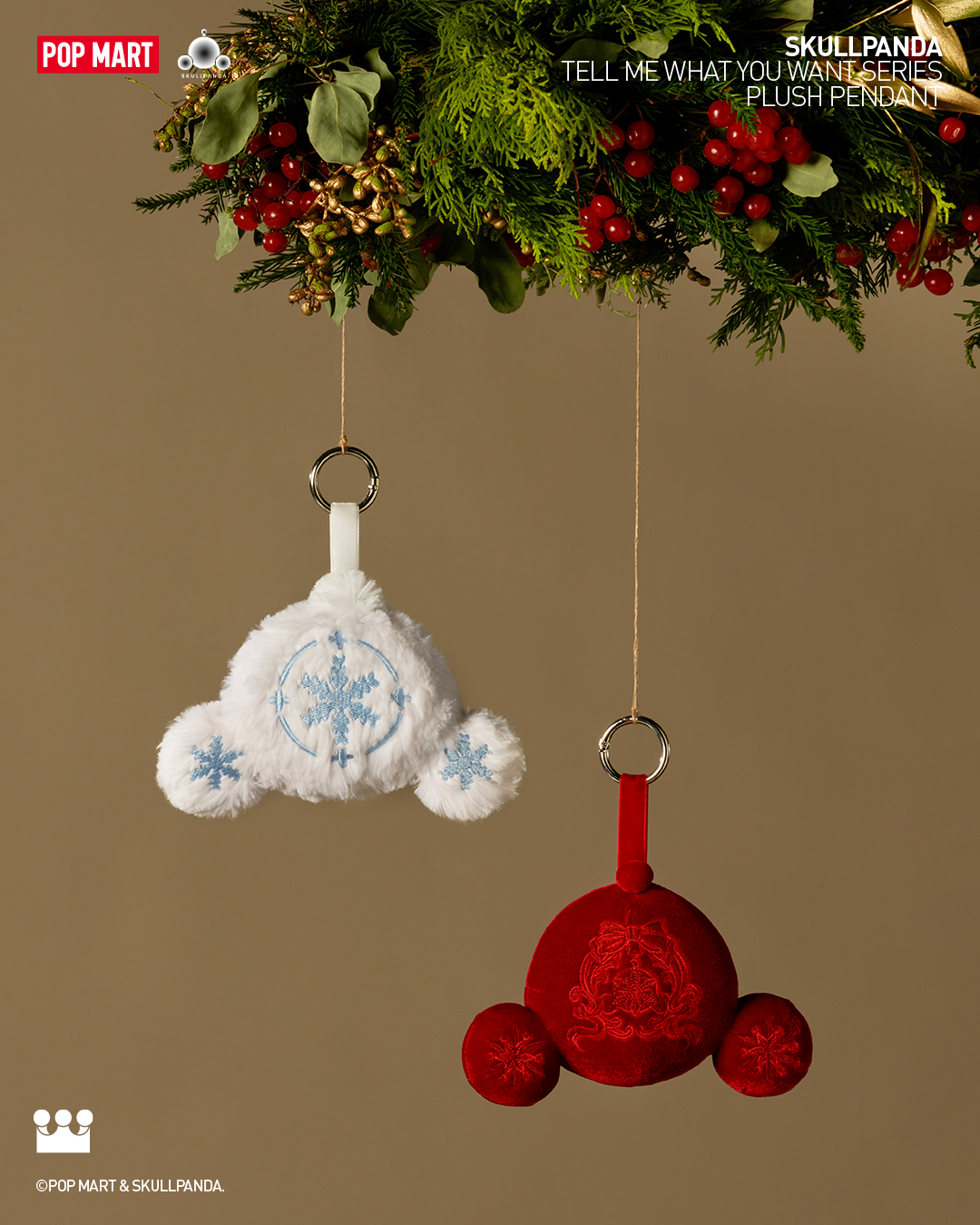  POP MART SKULLPANDA Tell Me What You Want Series Plush Pendant、mySite、greenlandpopulation