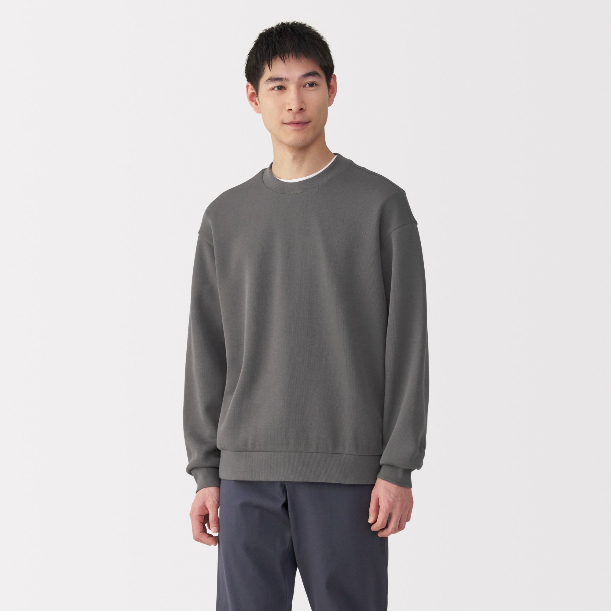  Men's Double Knitted Crew Neck Pullover、mySite、sugarbowlscore