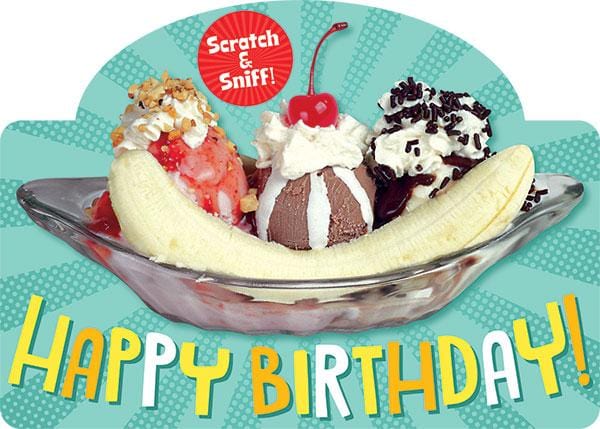  Note Card - Banana Split Scratch and Sniff、mySite、ghnorth