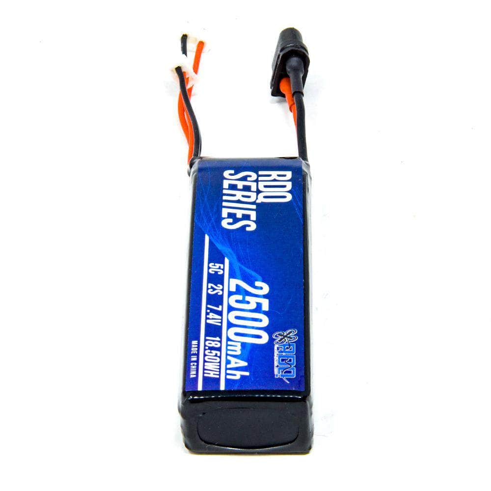  RDQ Series 7.4V 2S 2500mAh 5C LiPo Battery for Taranis X9D 2019 - XT60 & JST-XH、mySite、merchandisen