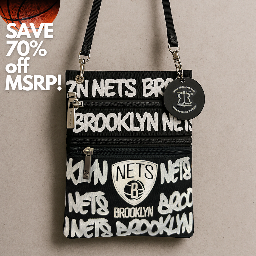 LIMITED STOCK Brooklyn Nets Sling Bag (SAVE 70% OFF MSRP)、mySite、vikingsvslions