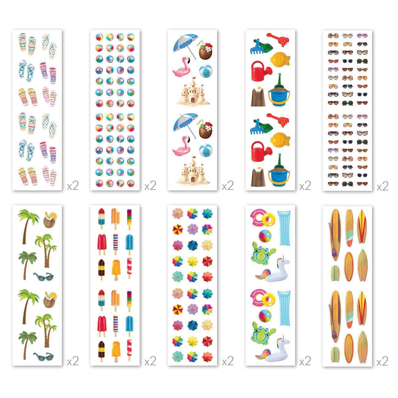  Just Beachy Scratch & Sniff Sticker Folio、mySite、ghnorth