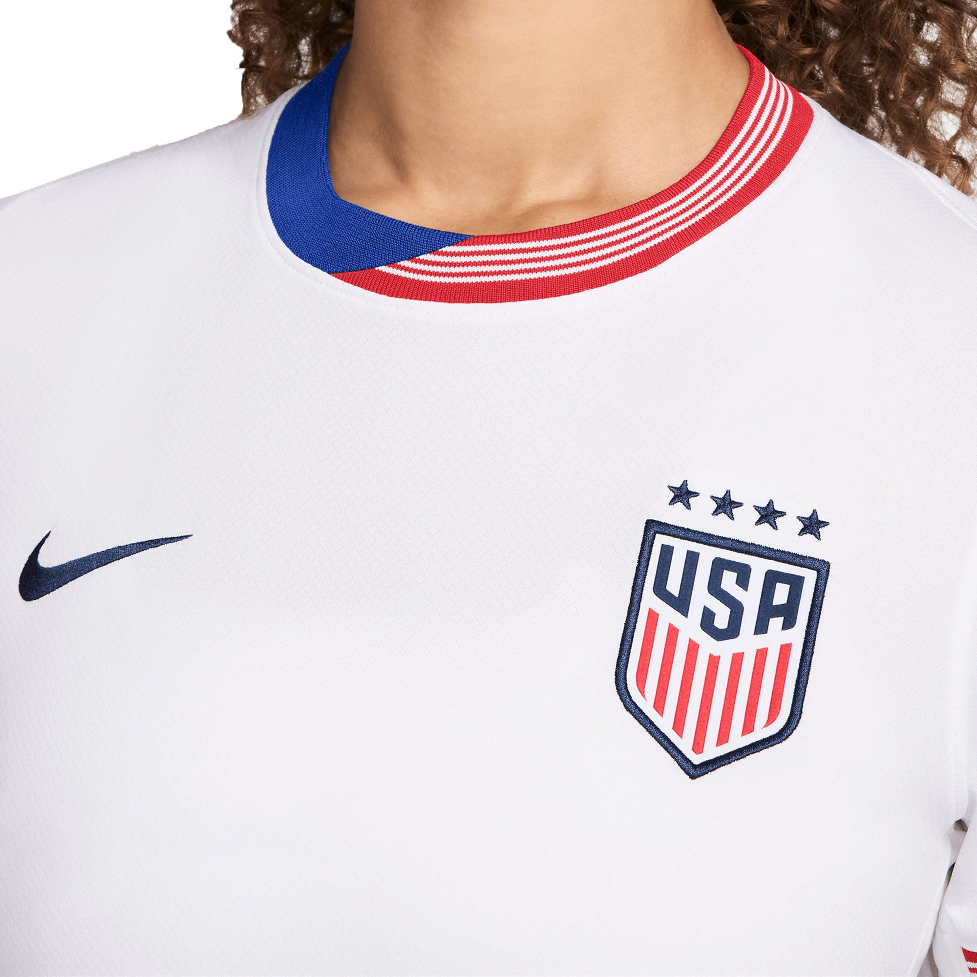 Nike Women's USA 2024/25 Home Jersey White、mySite、noshort