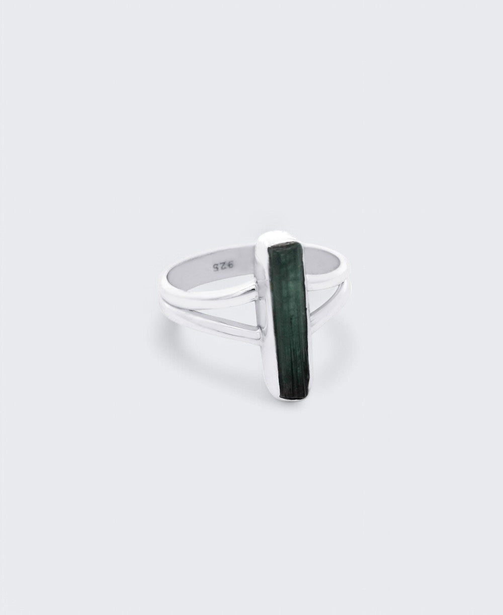 Sterling Silver Green Tourmaline Ring、mySite、topwebapps