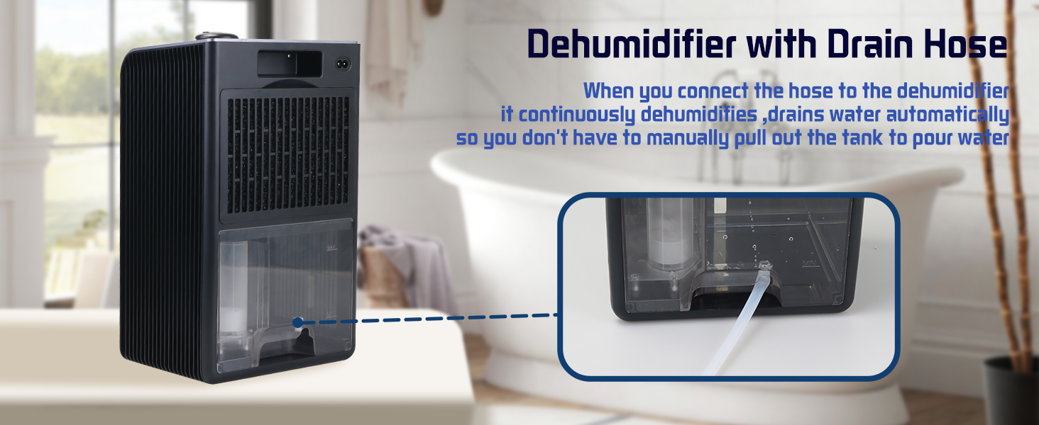 dehuimidifier witn drain hose